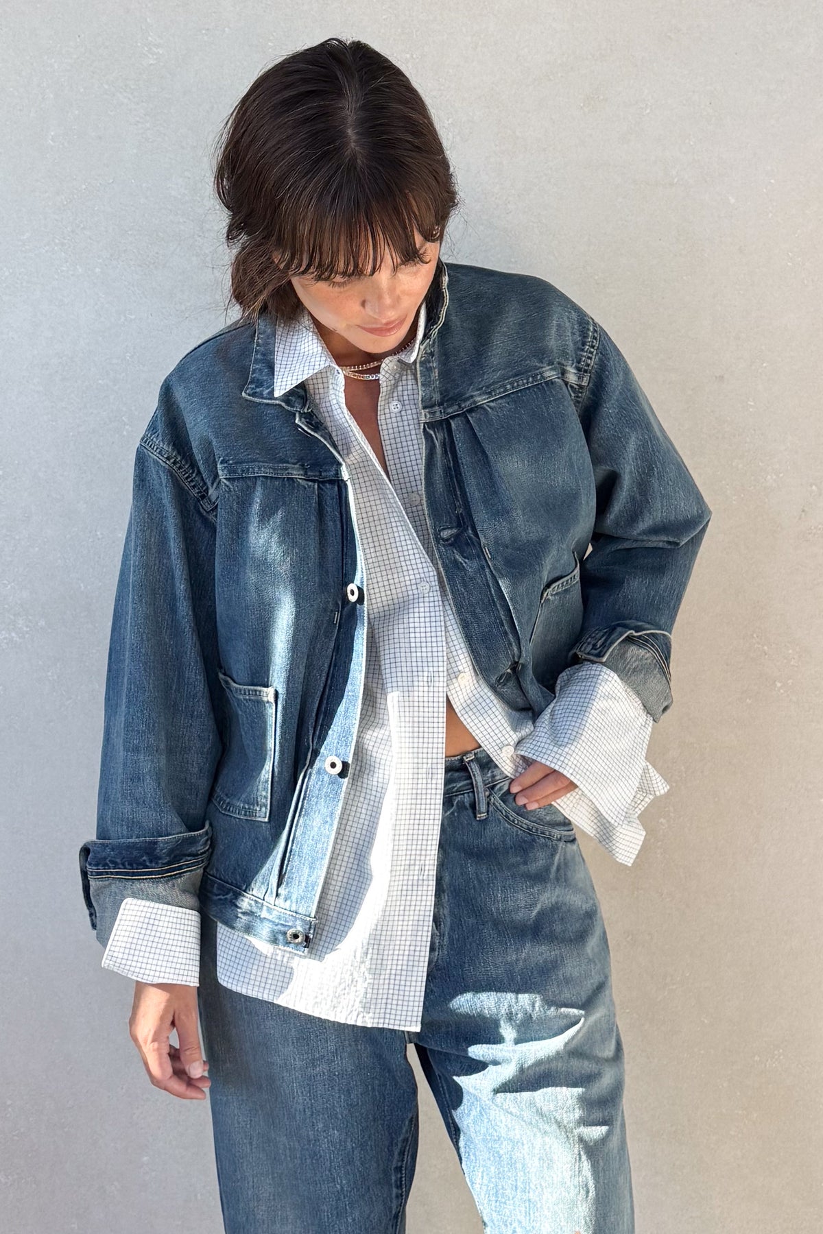 Vintage Light Japanese Denim Jacket