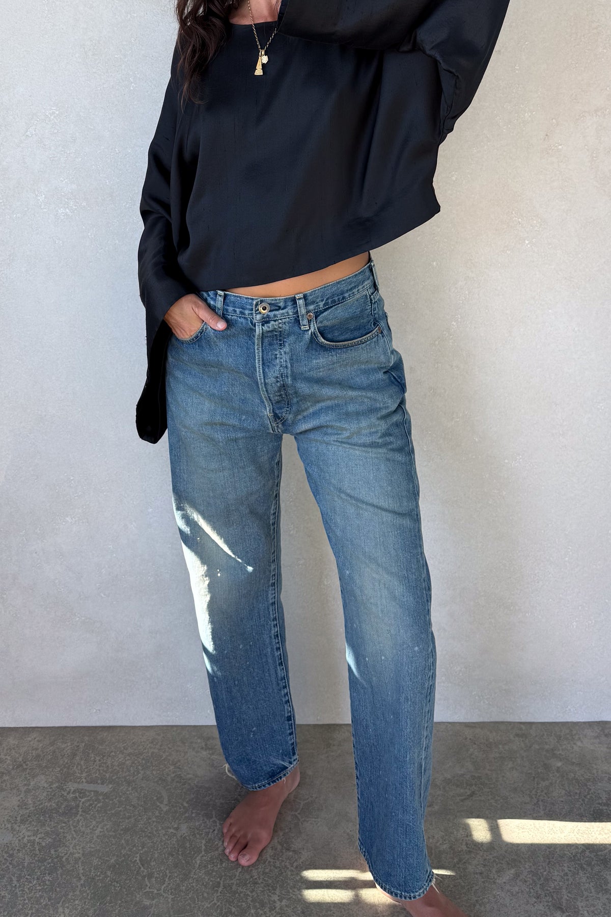 Vintage Straight Cut Jean