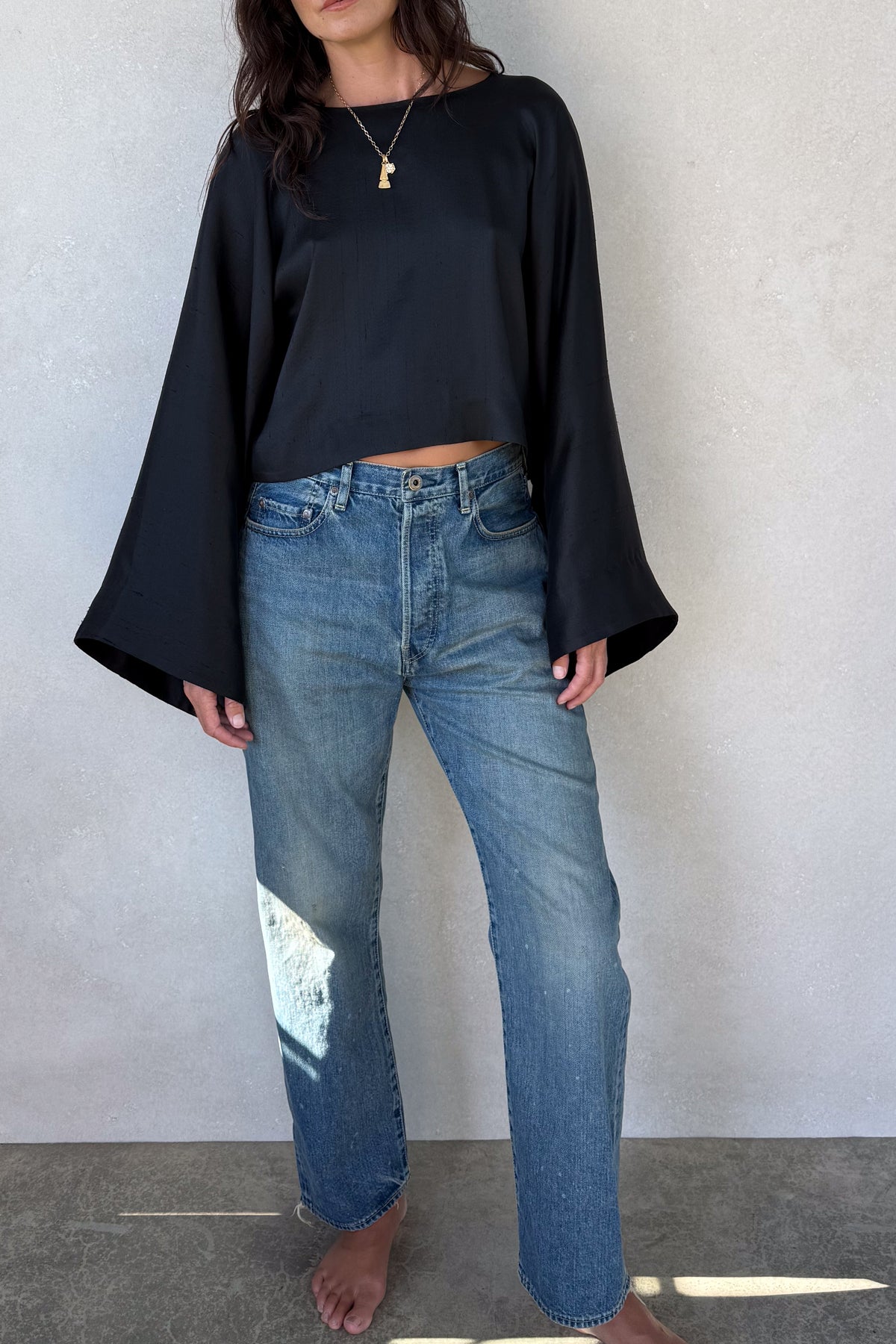 Vintage Straight Cut Jean