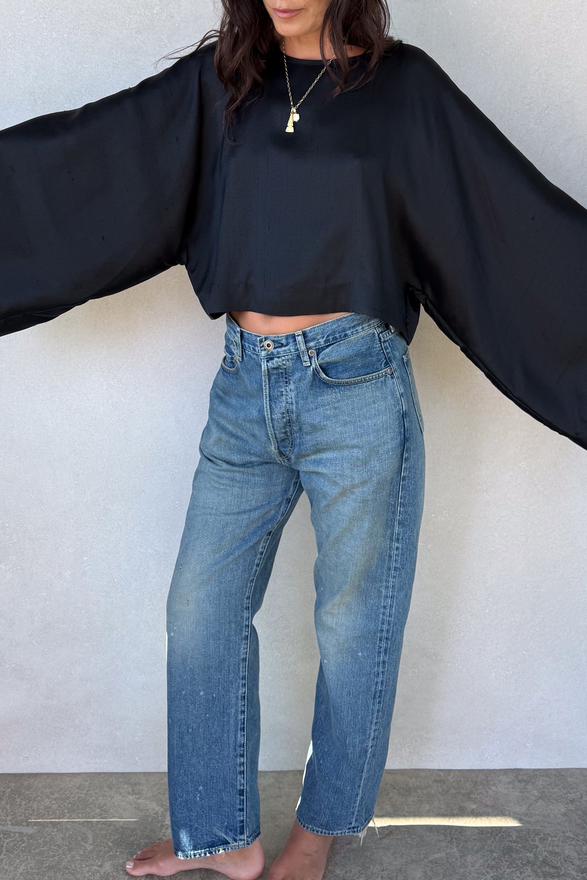 Vintage Straight Cut Jean