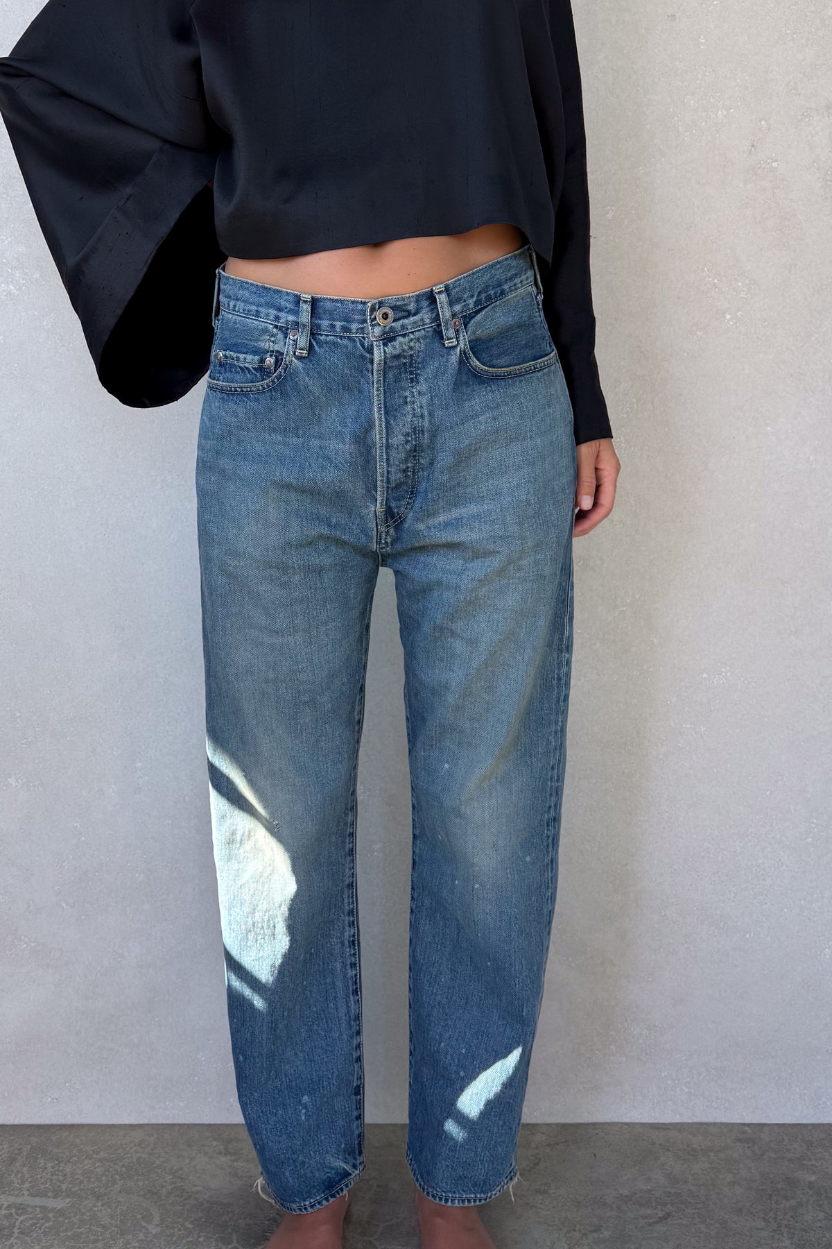 Vintage Straight Cut Jean