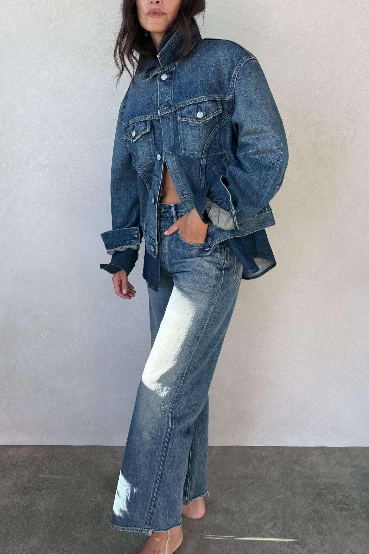 Unisex Straight Cut Jean