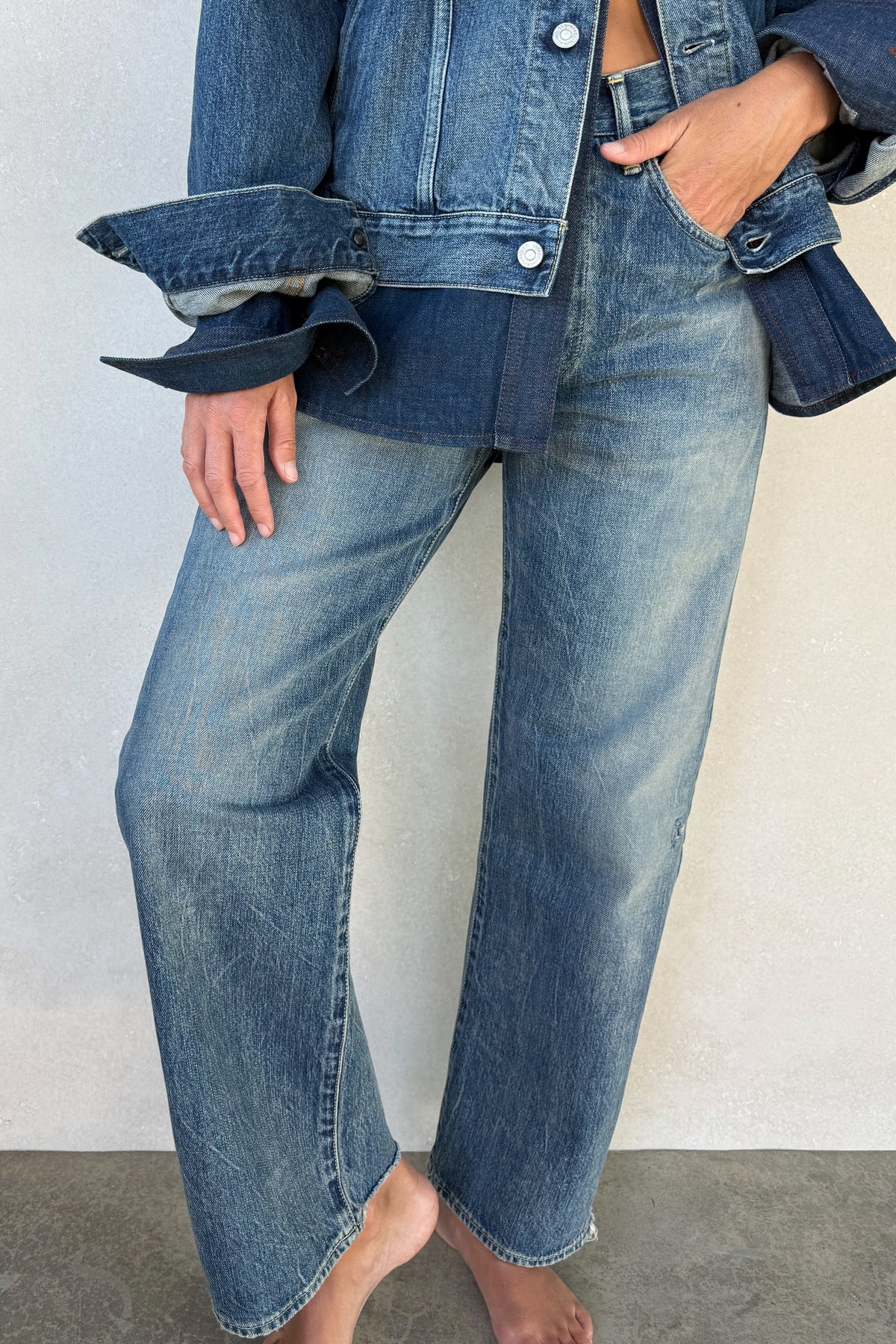 Unisex Straight Cut Jean