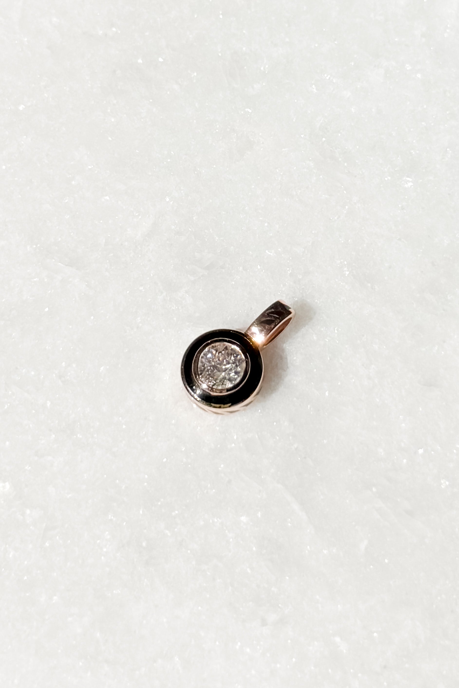 .55 Carat Round Diamond Pendant