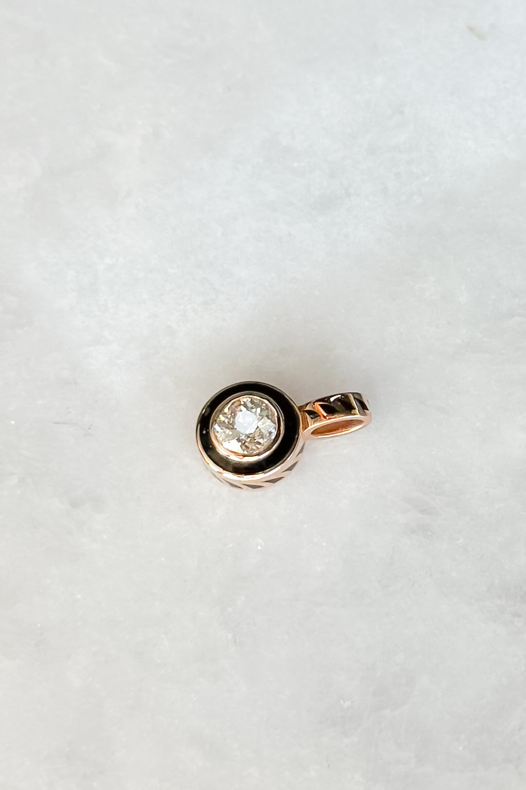 .55 Carat Round Diamond Pendant