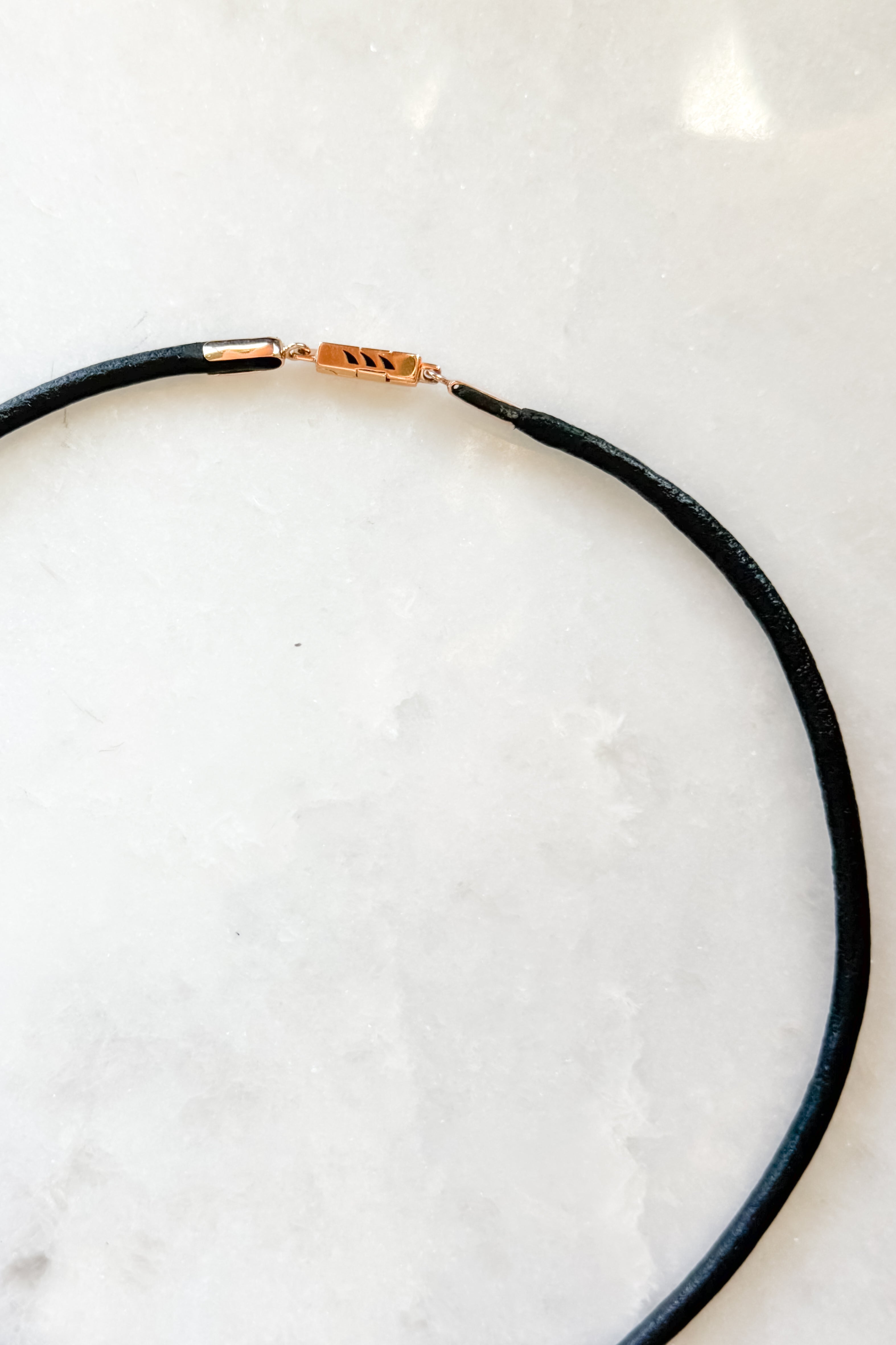 Dezso Leather Cord Necklace