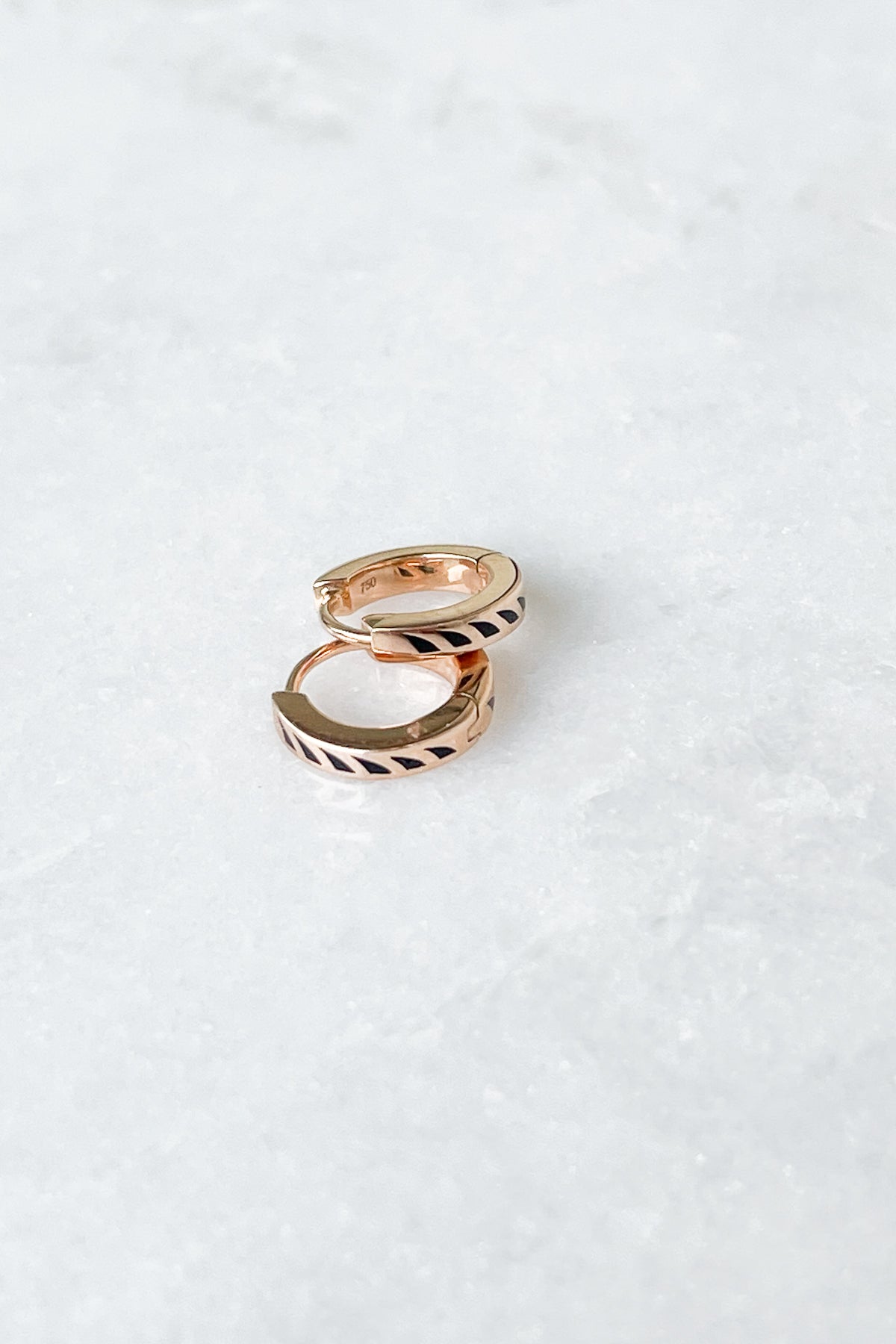 Shark Fin Hoop Earrings