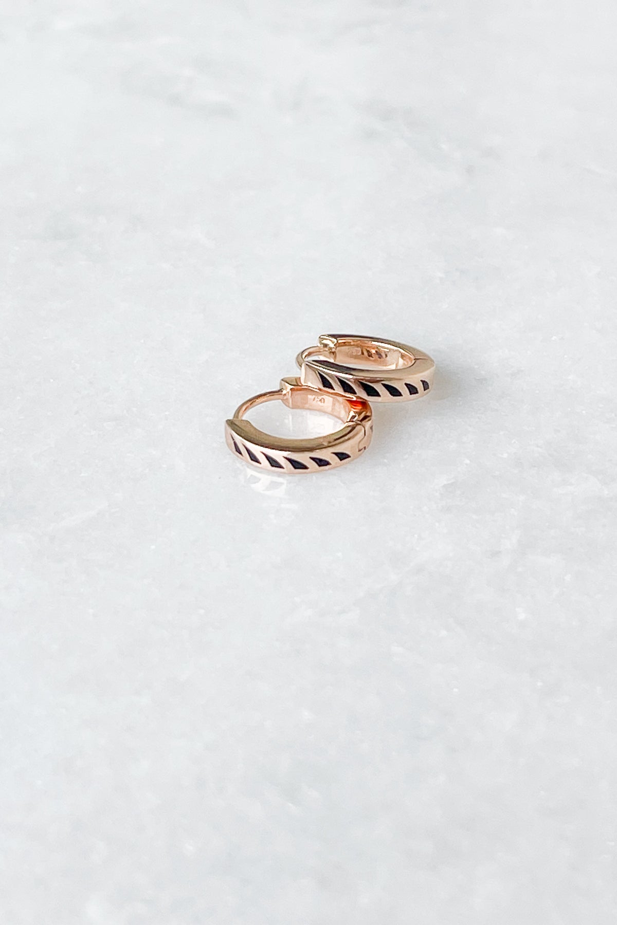 Shark Fin Hoop Earrings