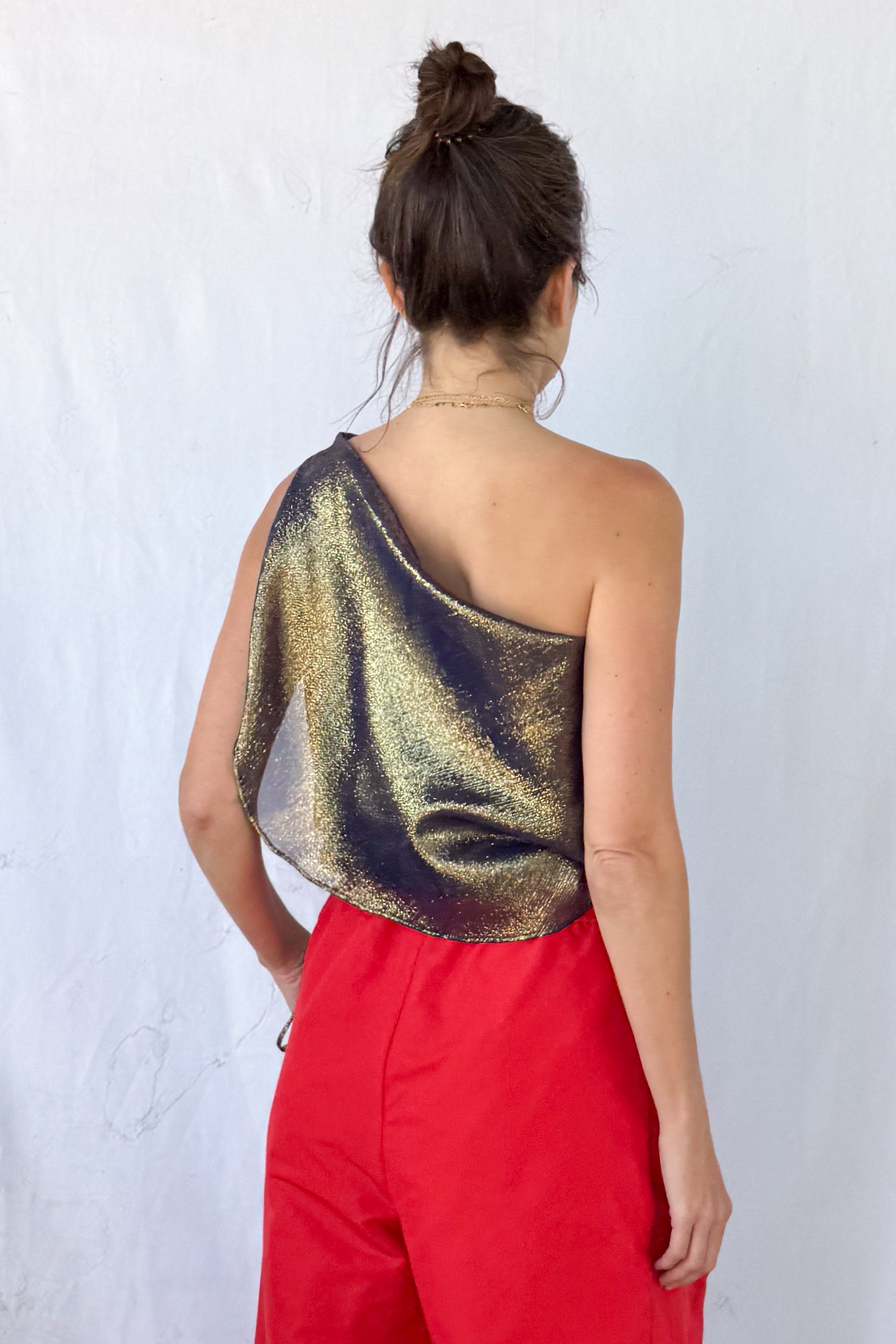 Grecian Tie Top