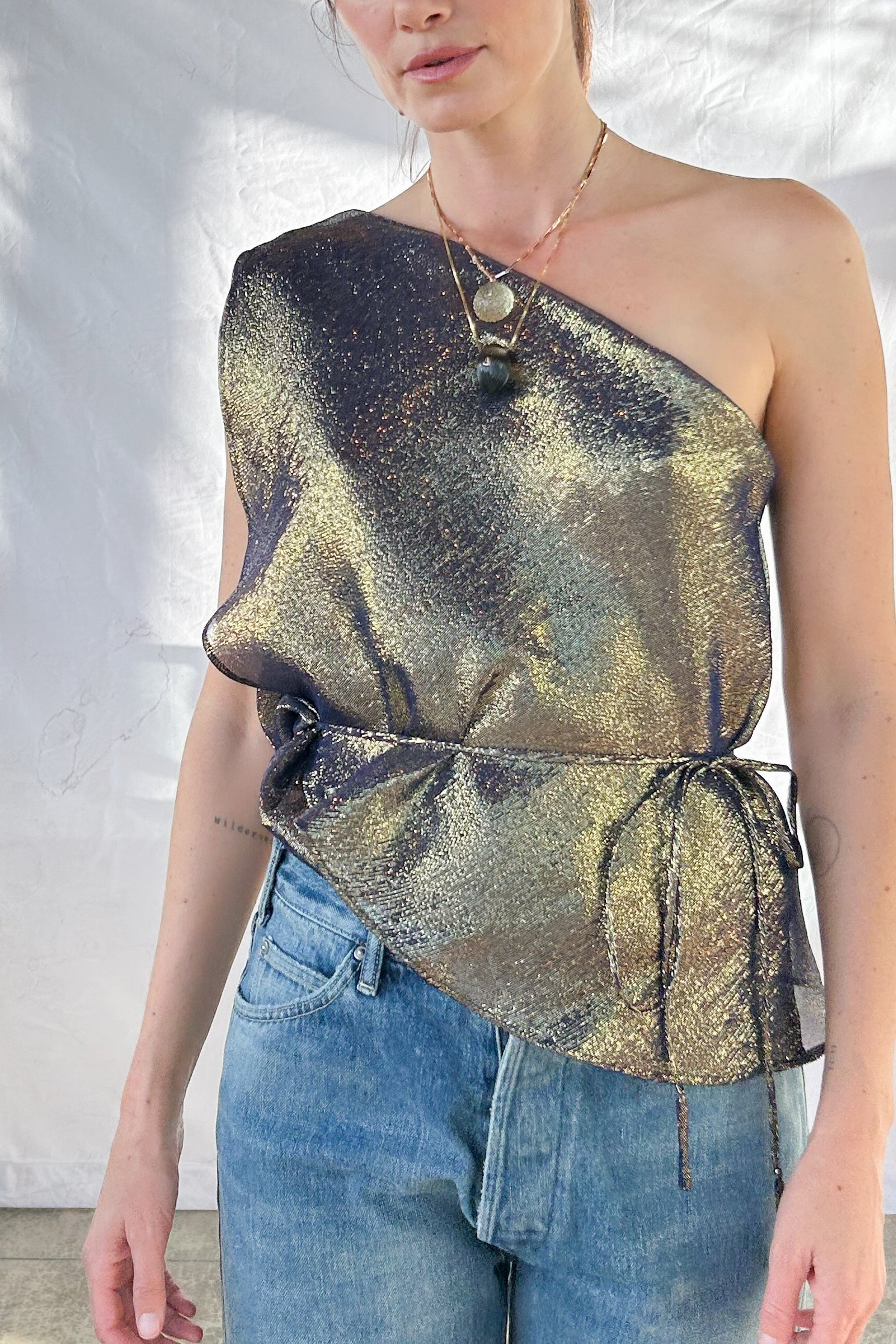 Grecian Tie Top