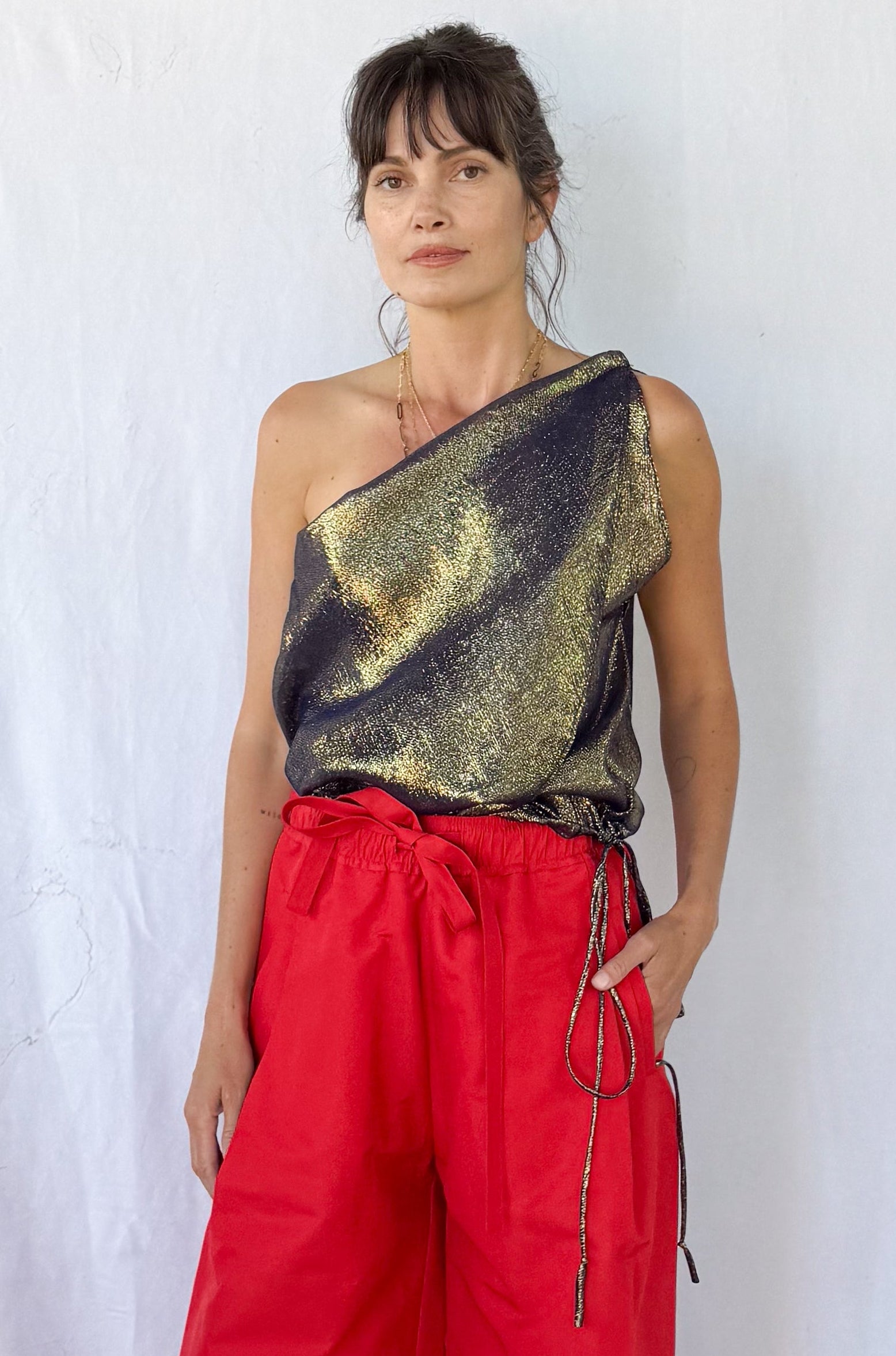 Grecian Tie Top