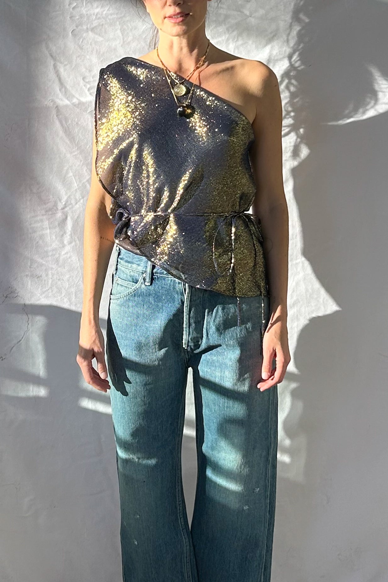 Grecian Tie Top