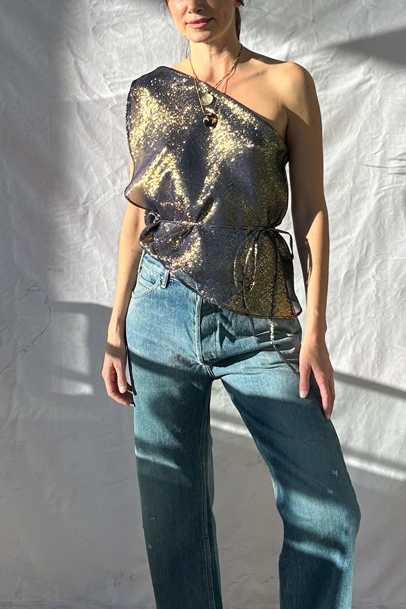 Grecian Tie Top