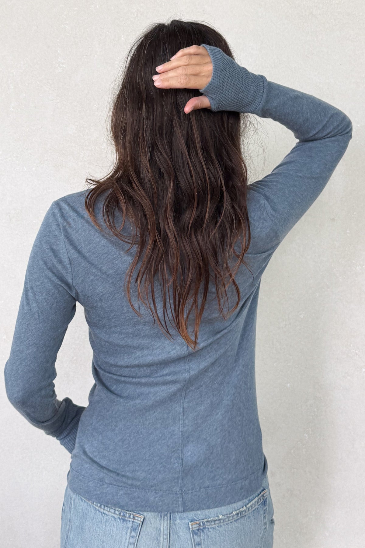 Cashmere Cuffed Crewneck