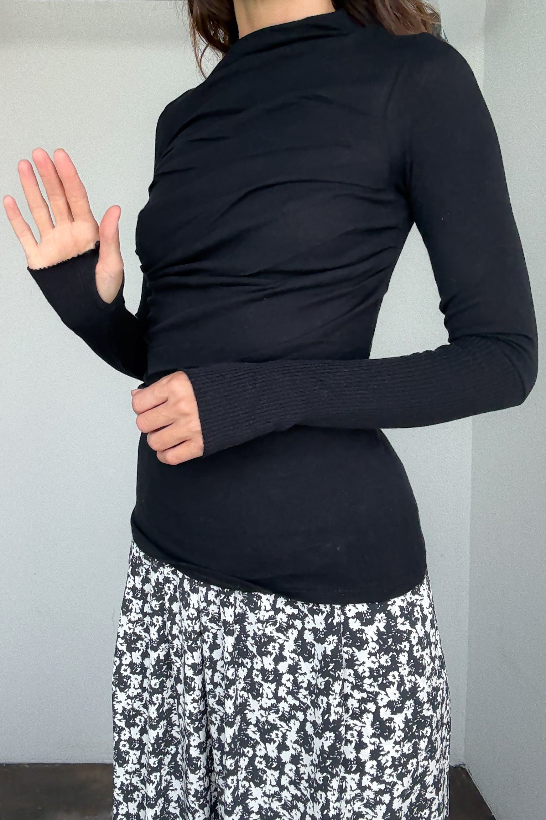 Cashmere Twist Top
