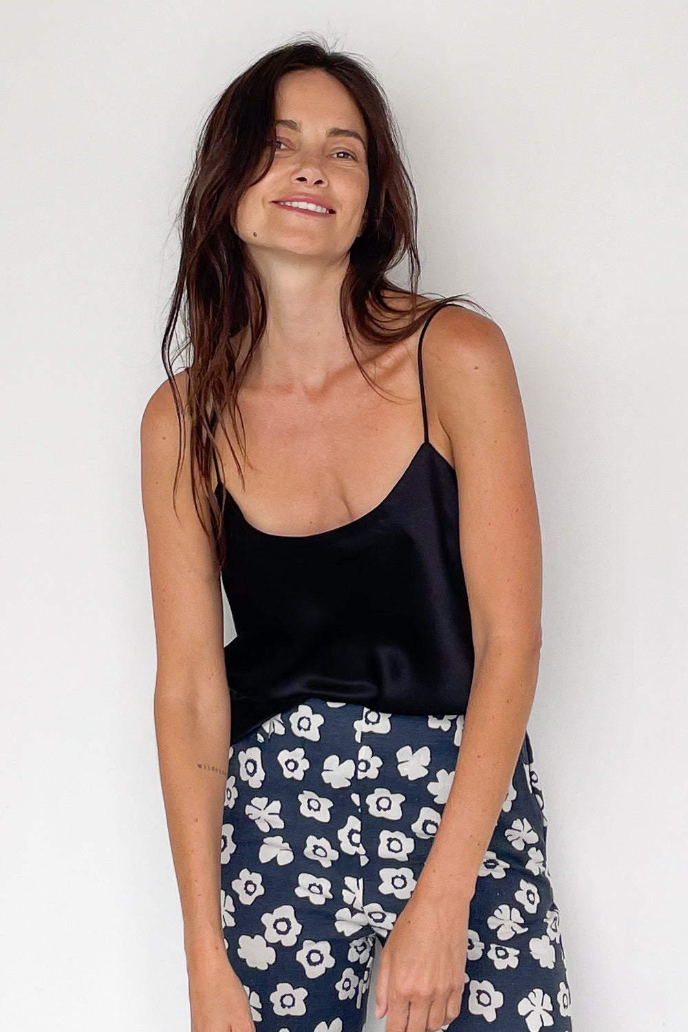 【新品】SEA HEAVY SATIN DOLA CAMISOLE SEA HEAVY SATIN DOLA CAMISOLE