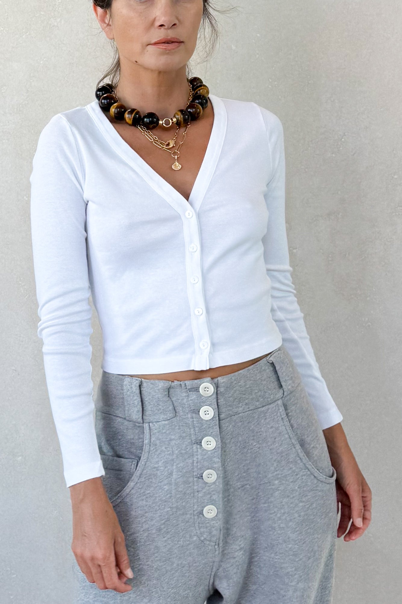Supima Cotton Cardigan