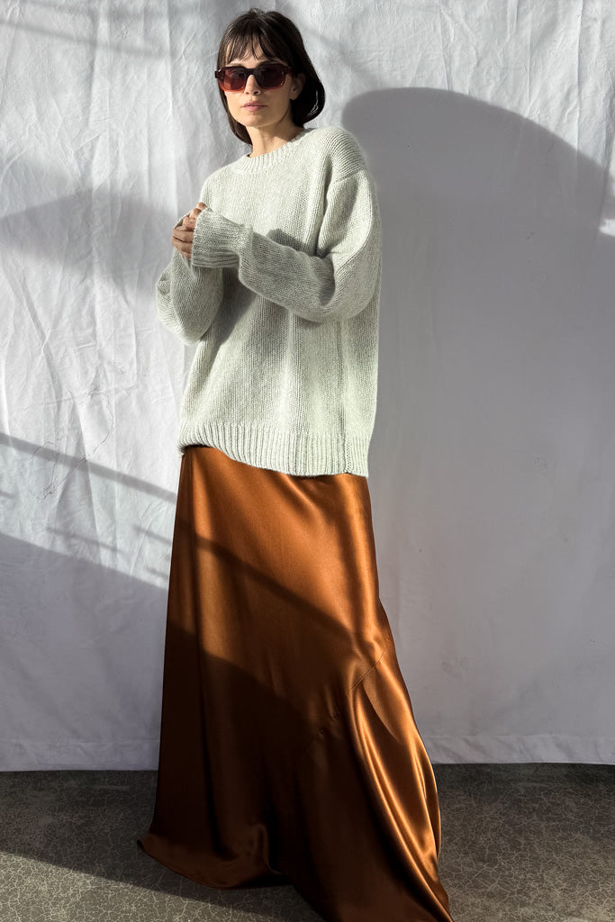 Alba Chunky Knit Cashmere Sweater