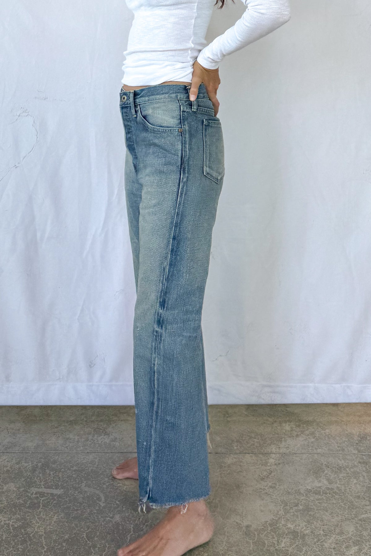 Used Ankle Cut Jean