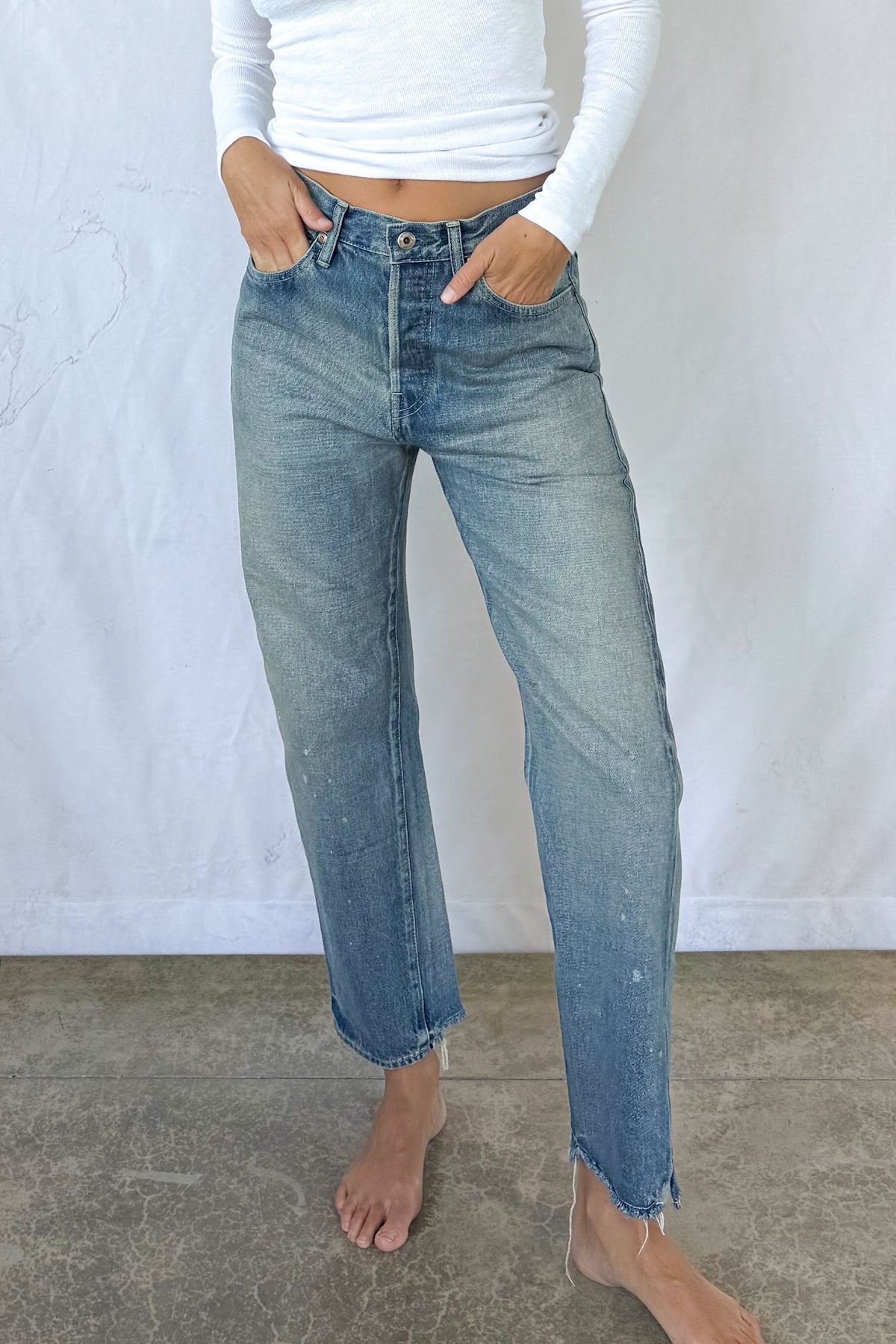 Used Ankle Cut Jean