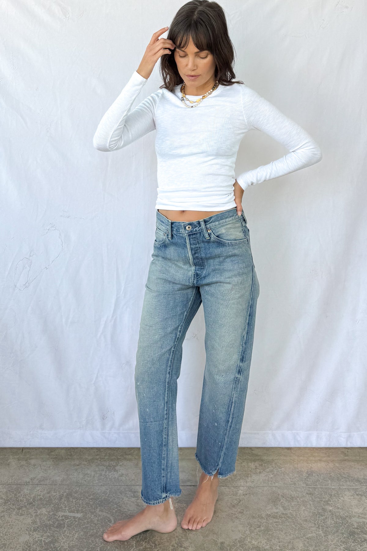 Used Ankle Cut Jean