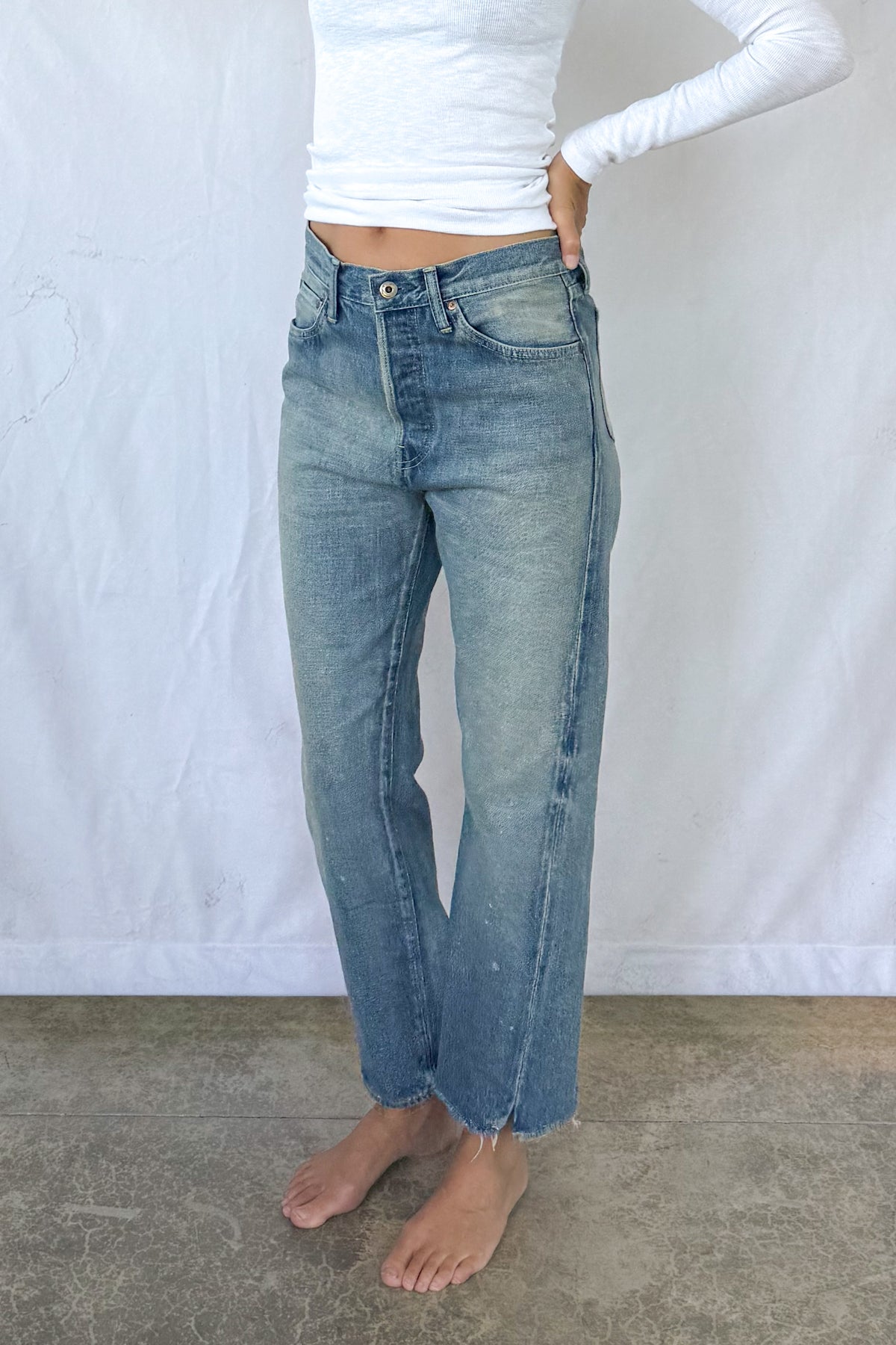 Used Ankle Cut Jean