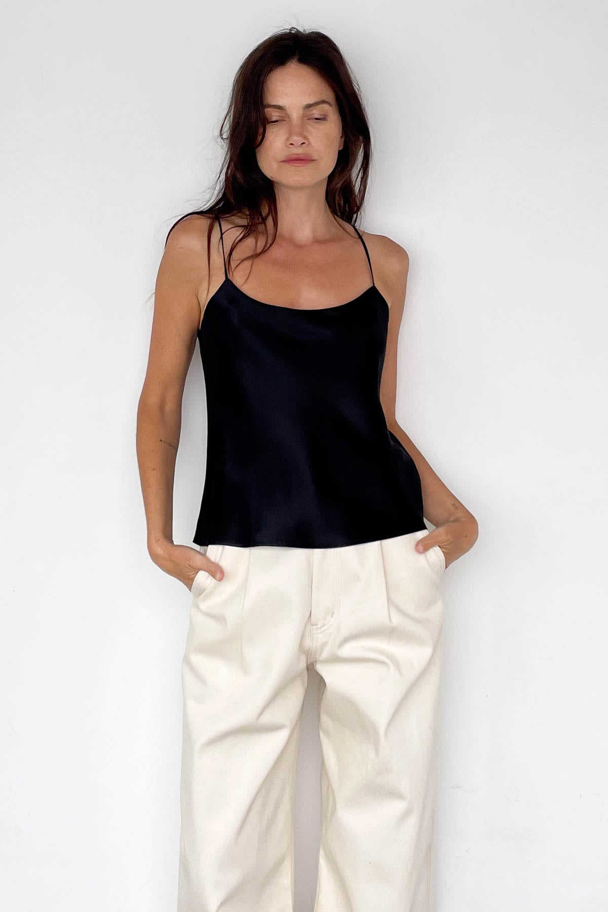 Silk Satin Cami – SUNROOM