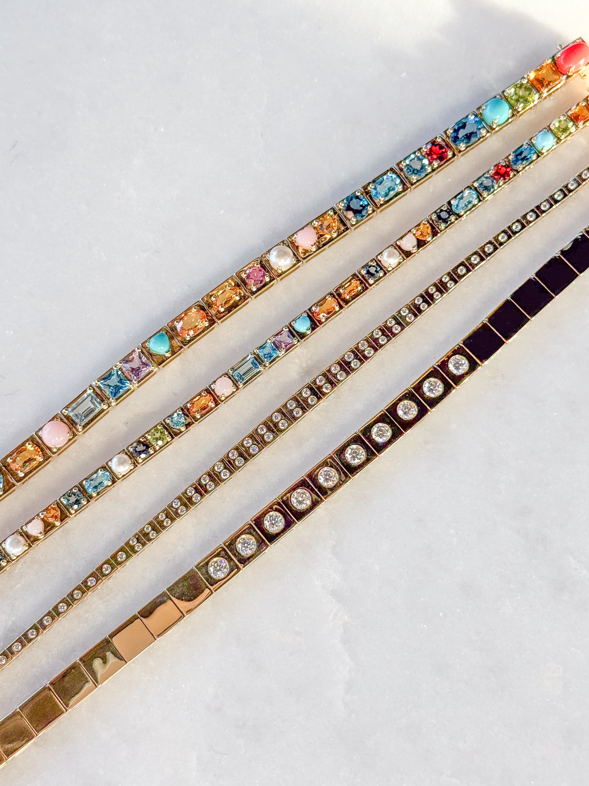 Leggo Gemstone Bracelet