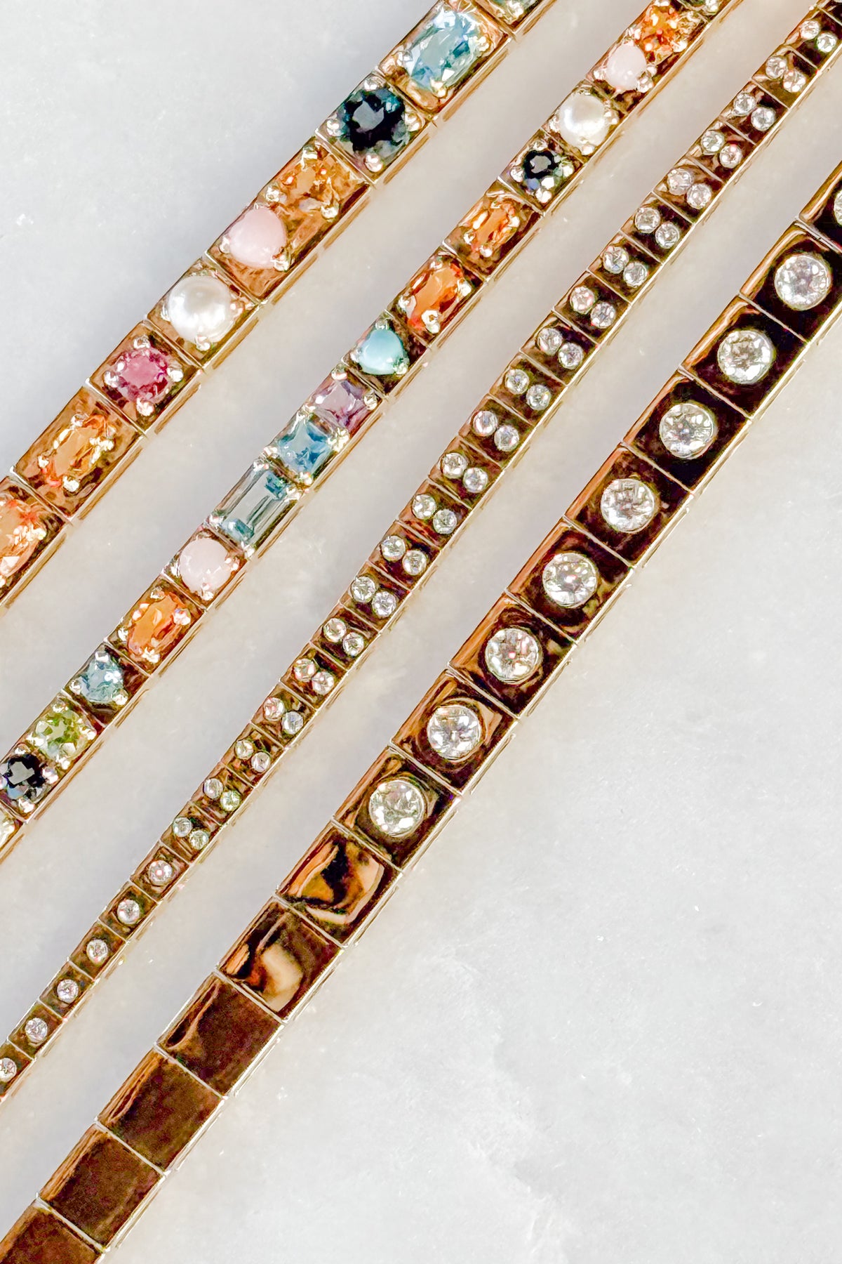 Leggo Diamond ID Tennis Bracelet