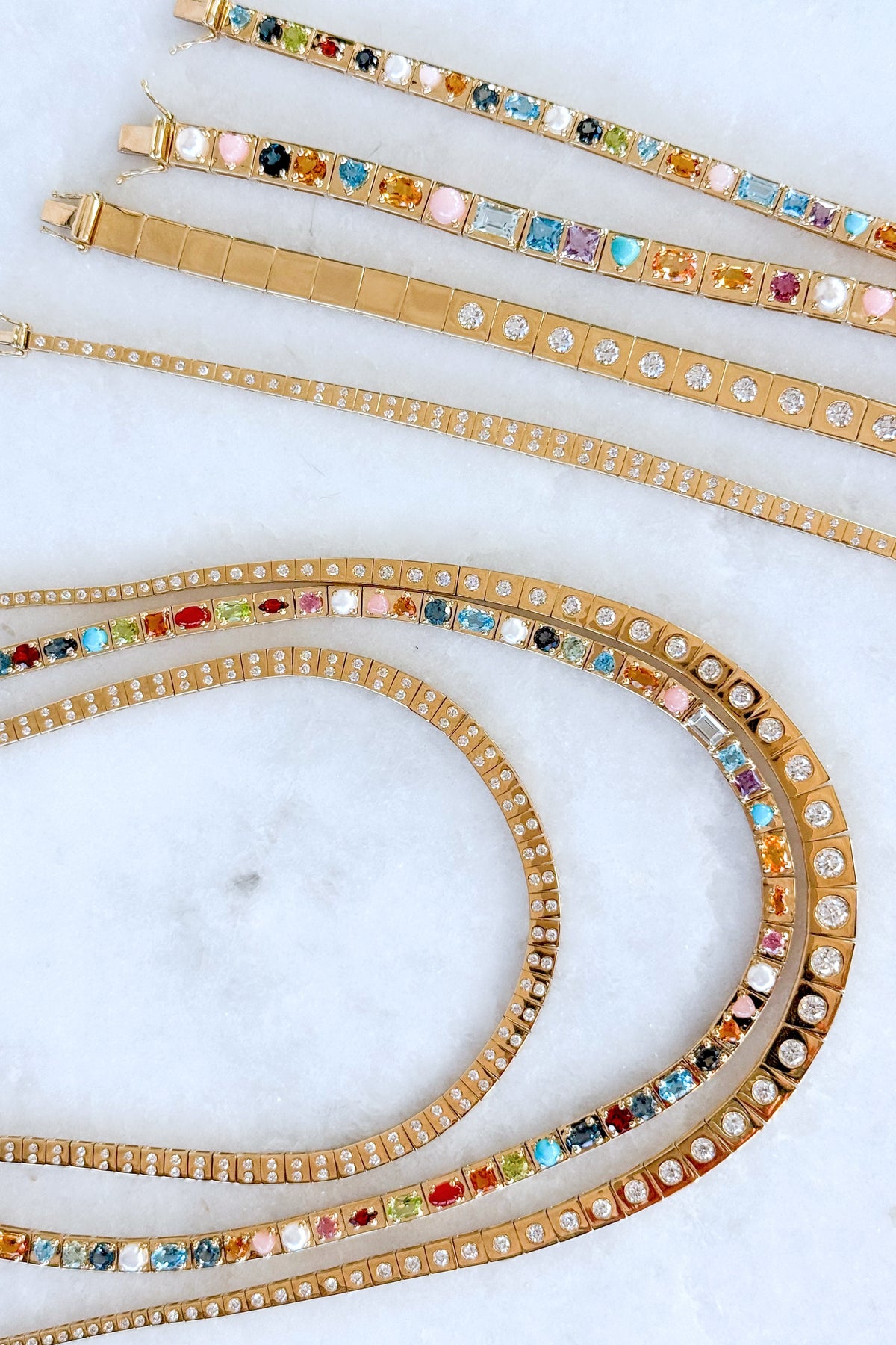 Mini Leggo Gemstone Necklace