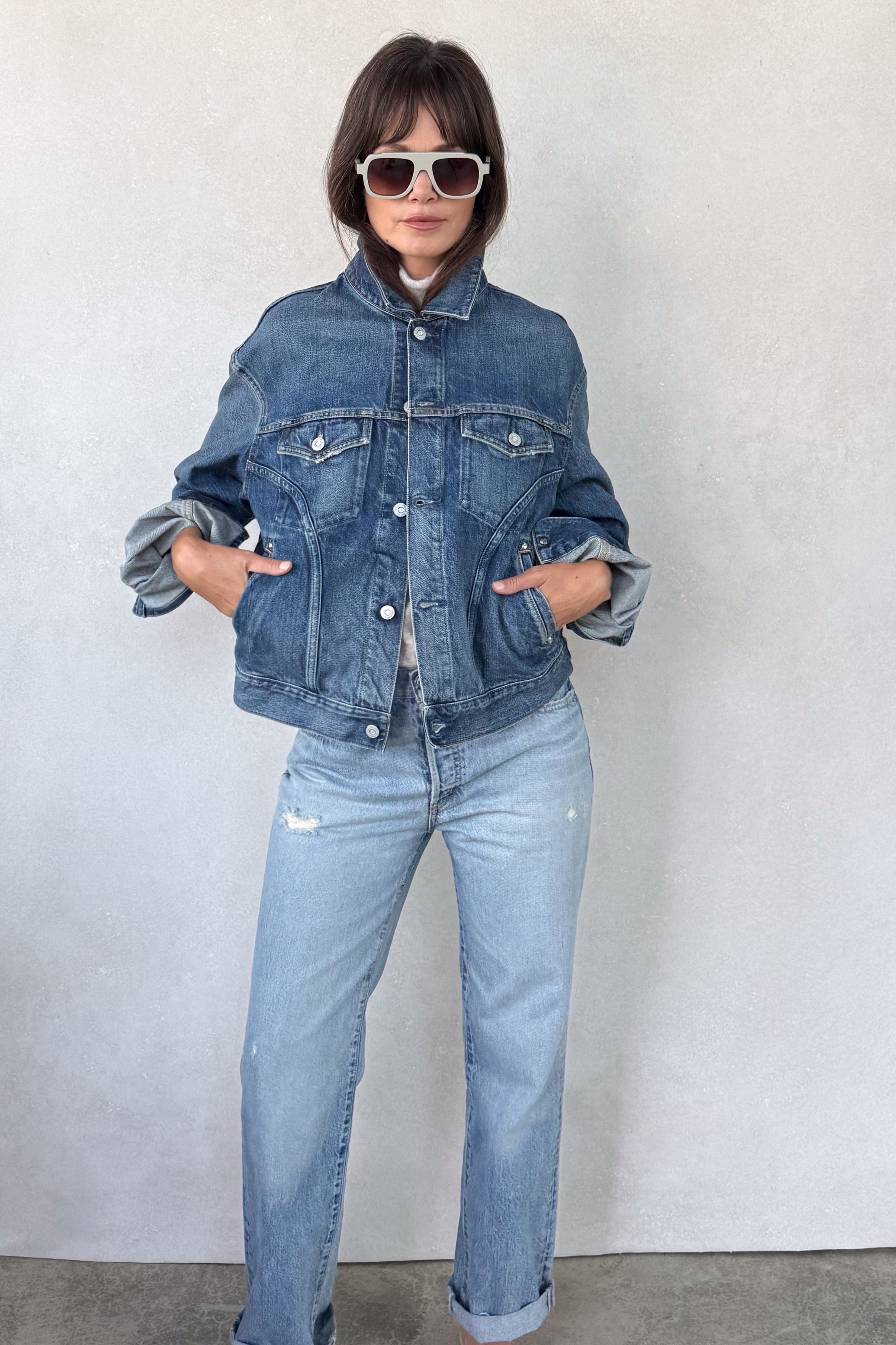 Prescott Western Denim Jacket