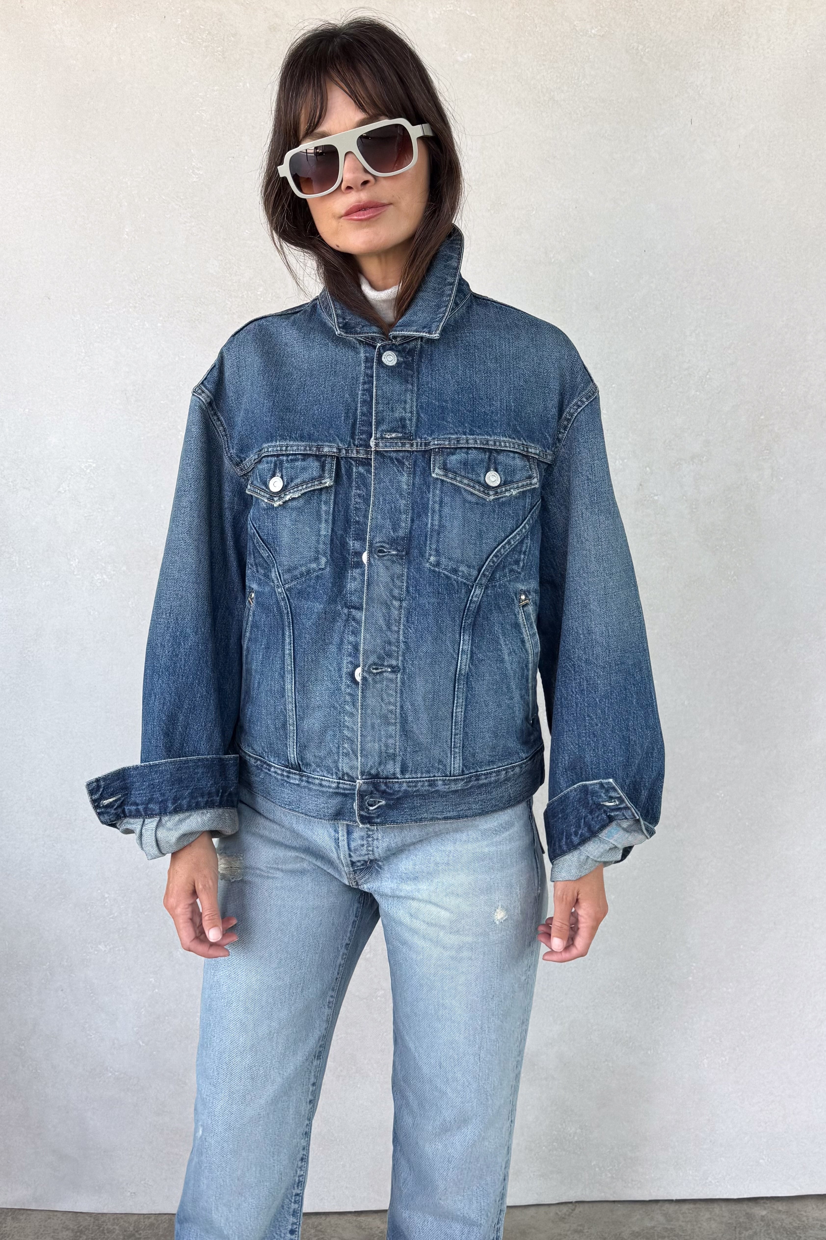 Prescott Western Denim Jacket