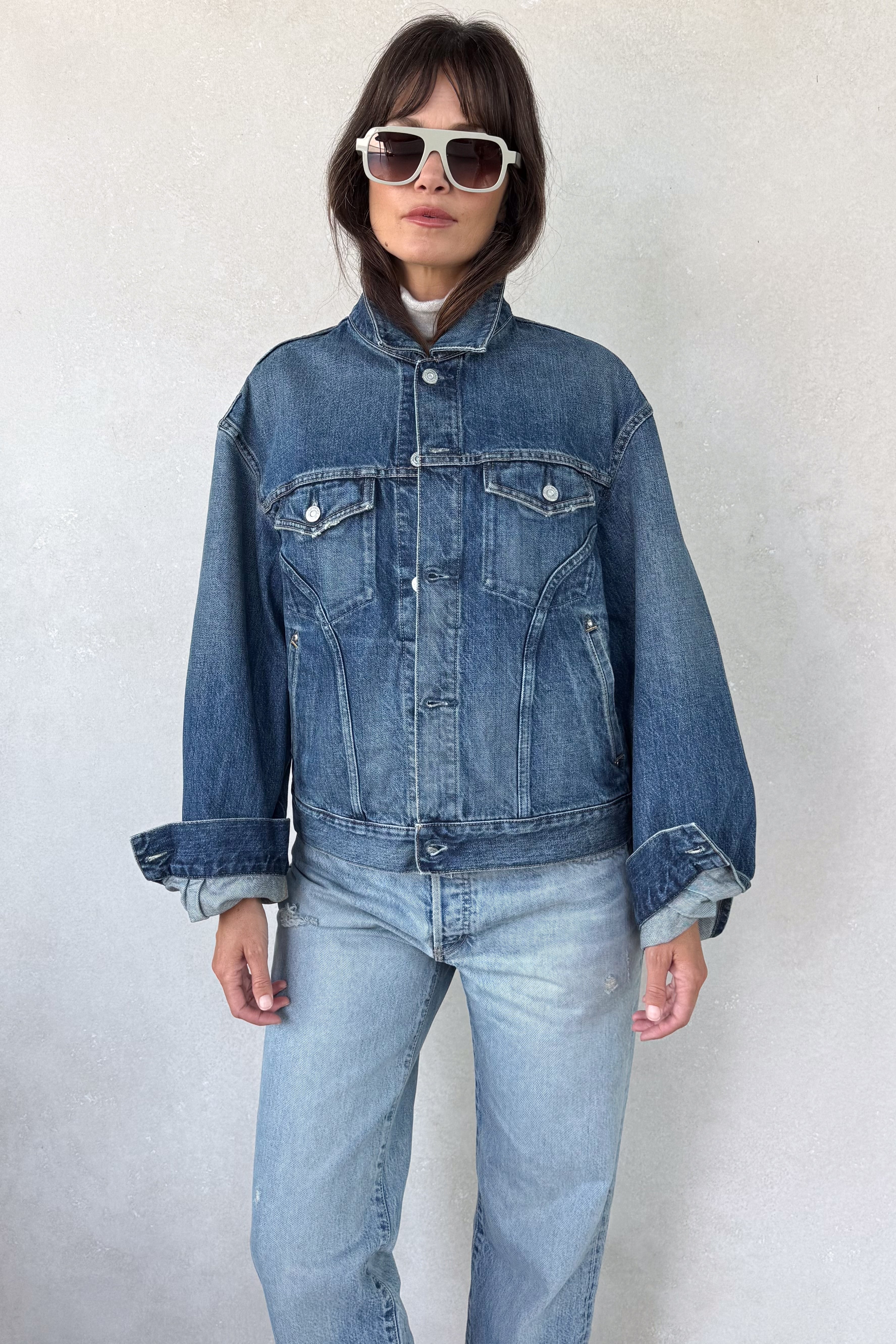 Prescott Western Denim Jacket