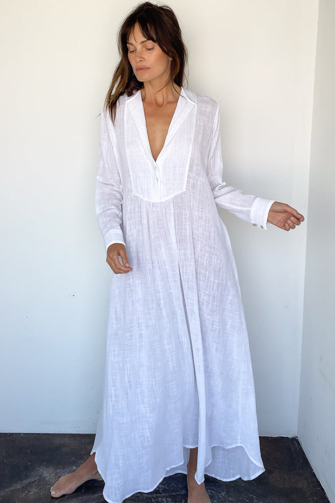 Tuxedo clearance maxi dress