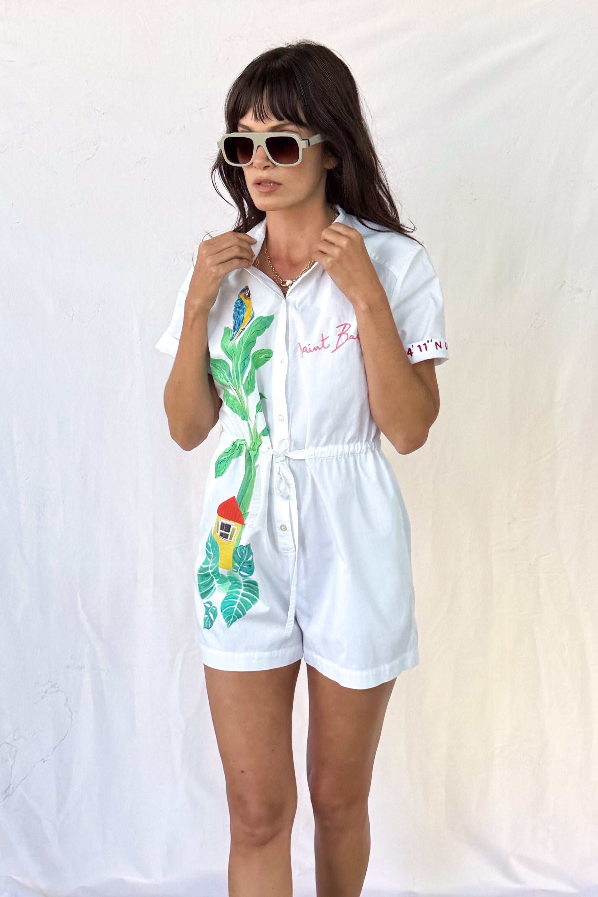 Sexy, Shorty, Sunny in St. Barth Playsuit