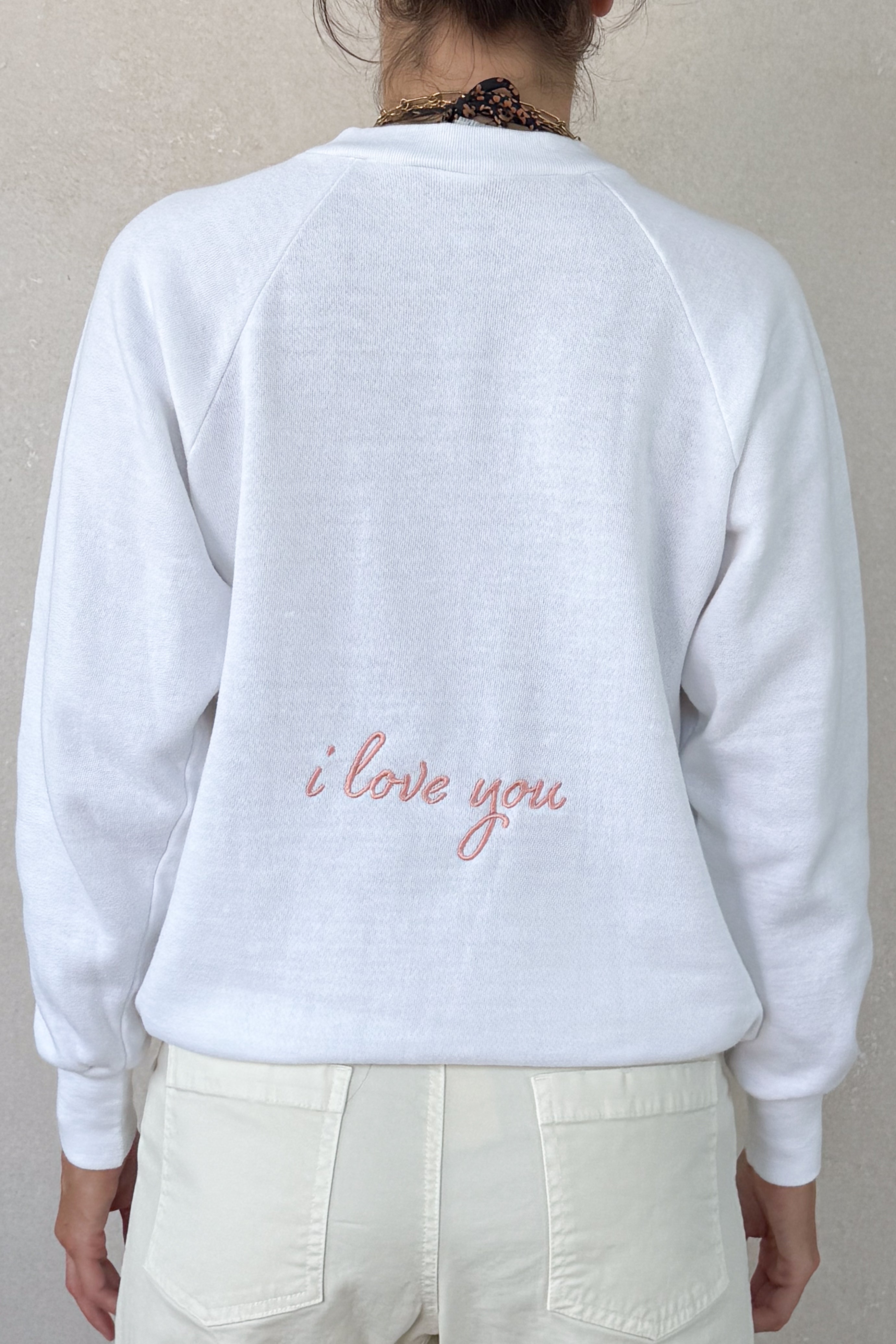 Tourist "Hana" Sweatshirt - White XS/S