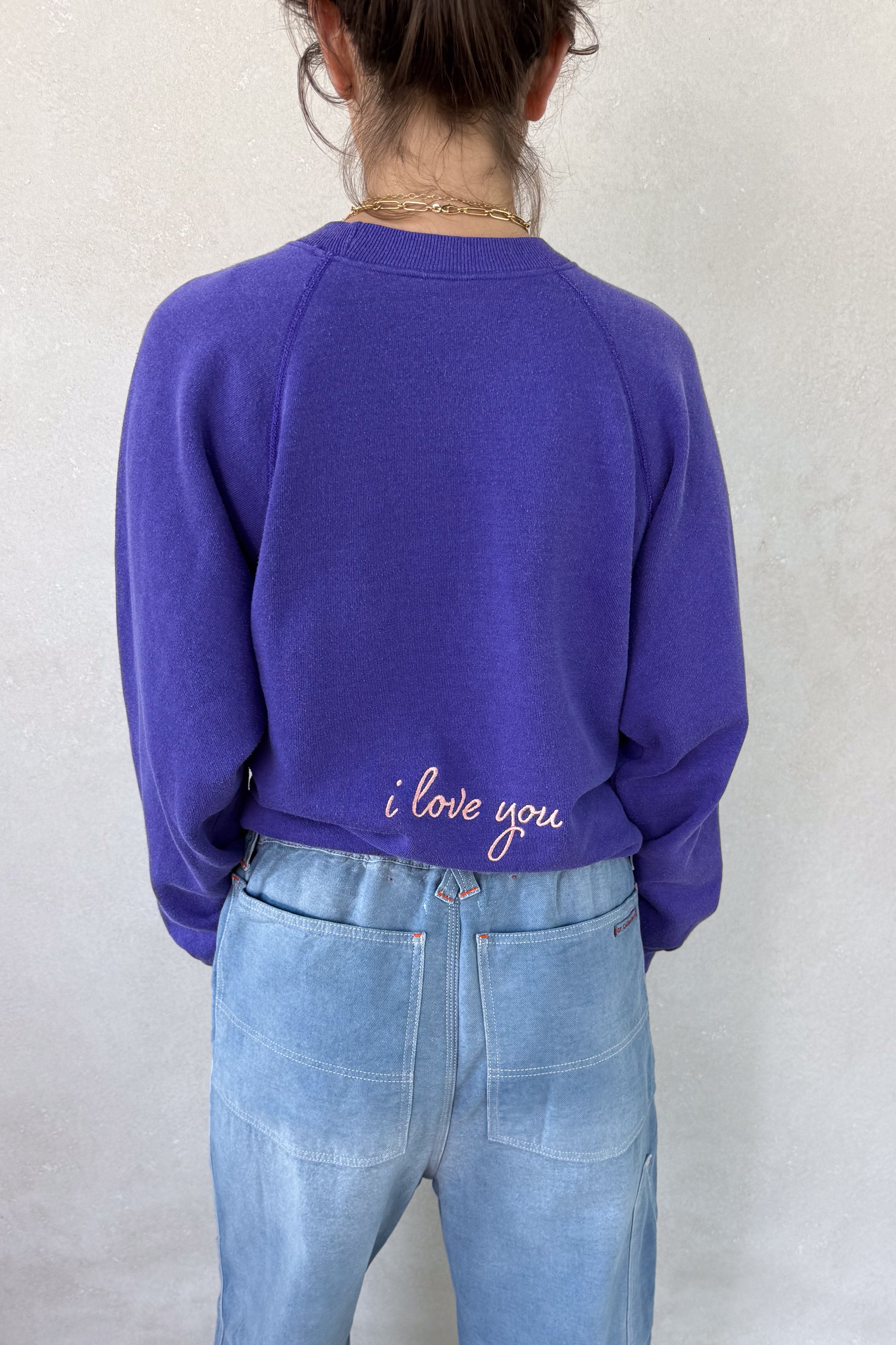 Tourist "Hard Rock" Sweatshirt - Purple S/M