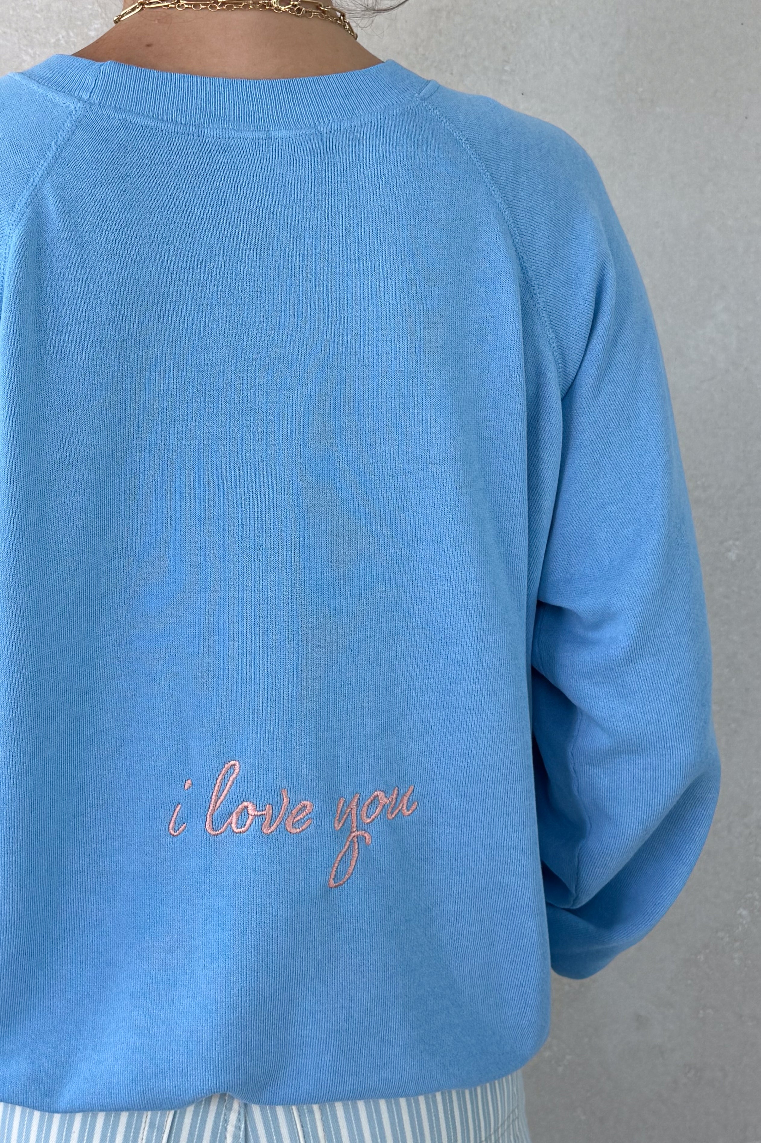Tourist "Maui" Sweatshirt - Baby Blue S/M