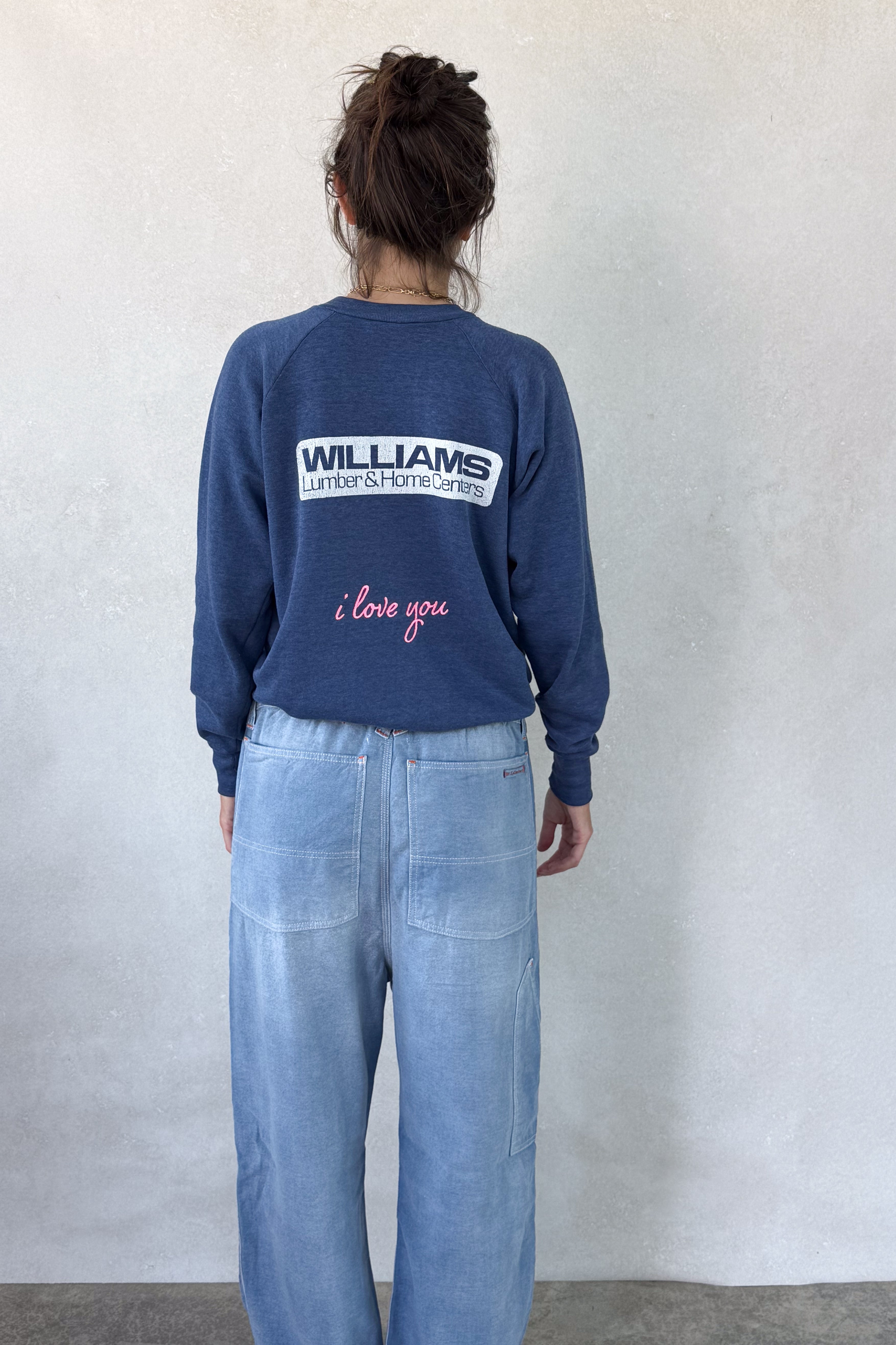 Tourist "Williams" Sweatshirt - Navy XS/S