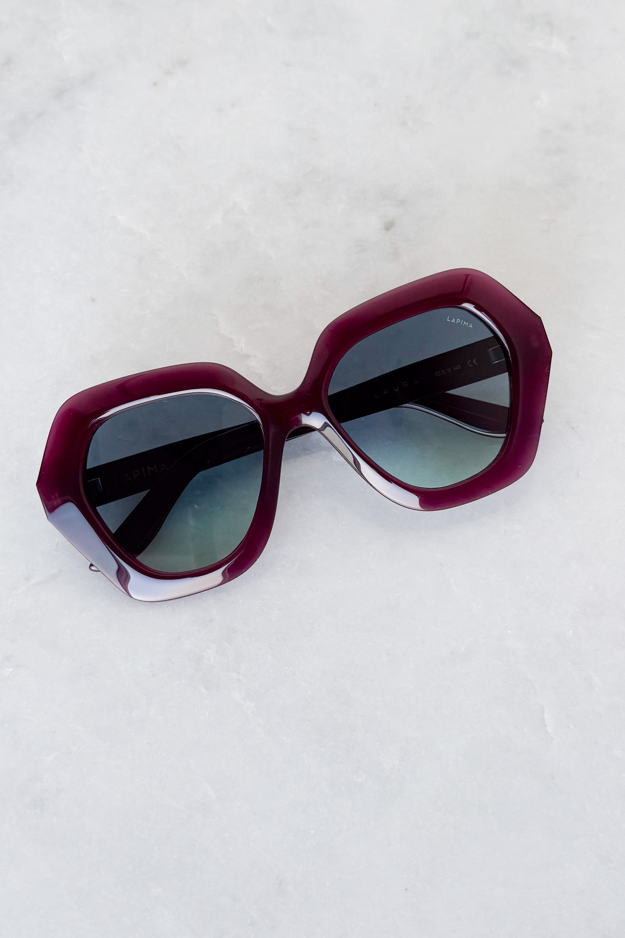 Laura Sunglasses, Acai Blue Sky