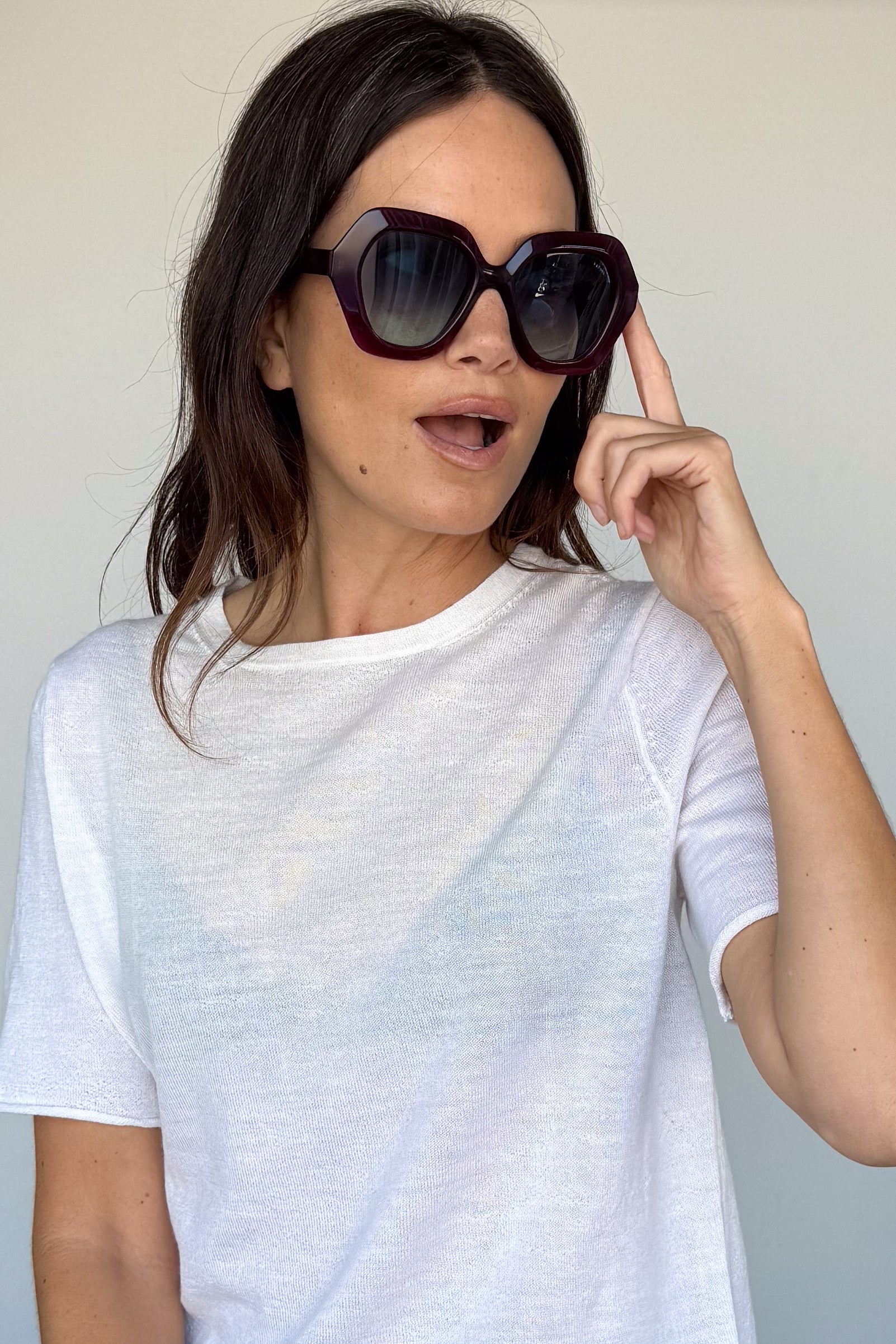 Laura Sunglasses, Acai Blue Sky