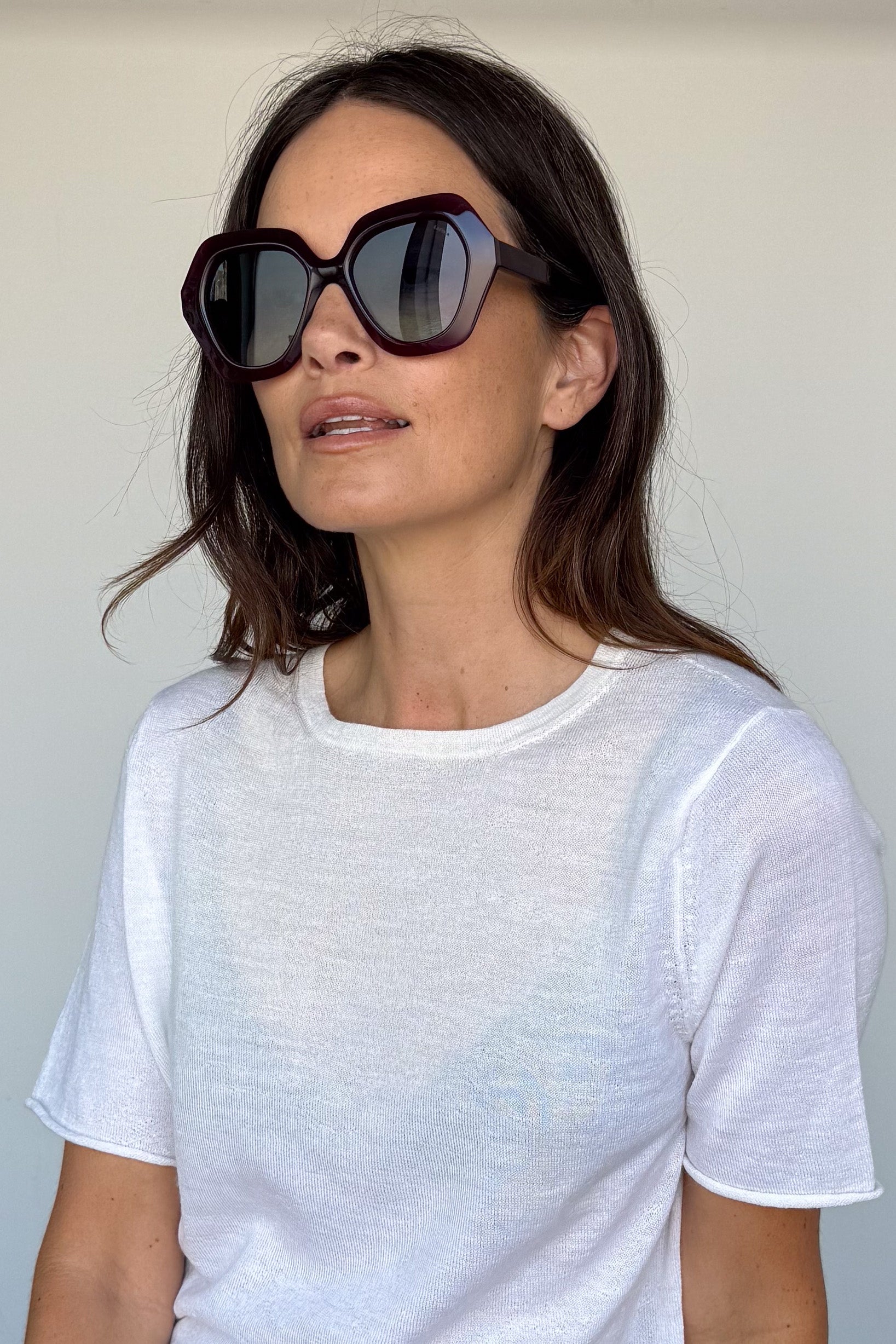 Laura Sunglasses, Acai Blue Sky