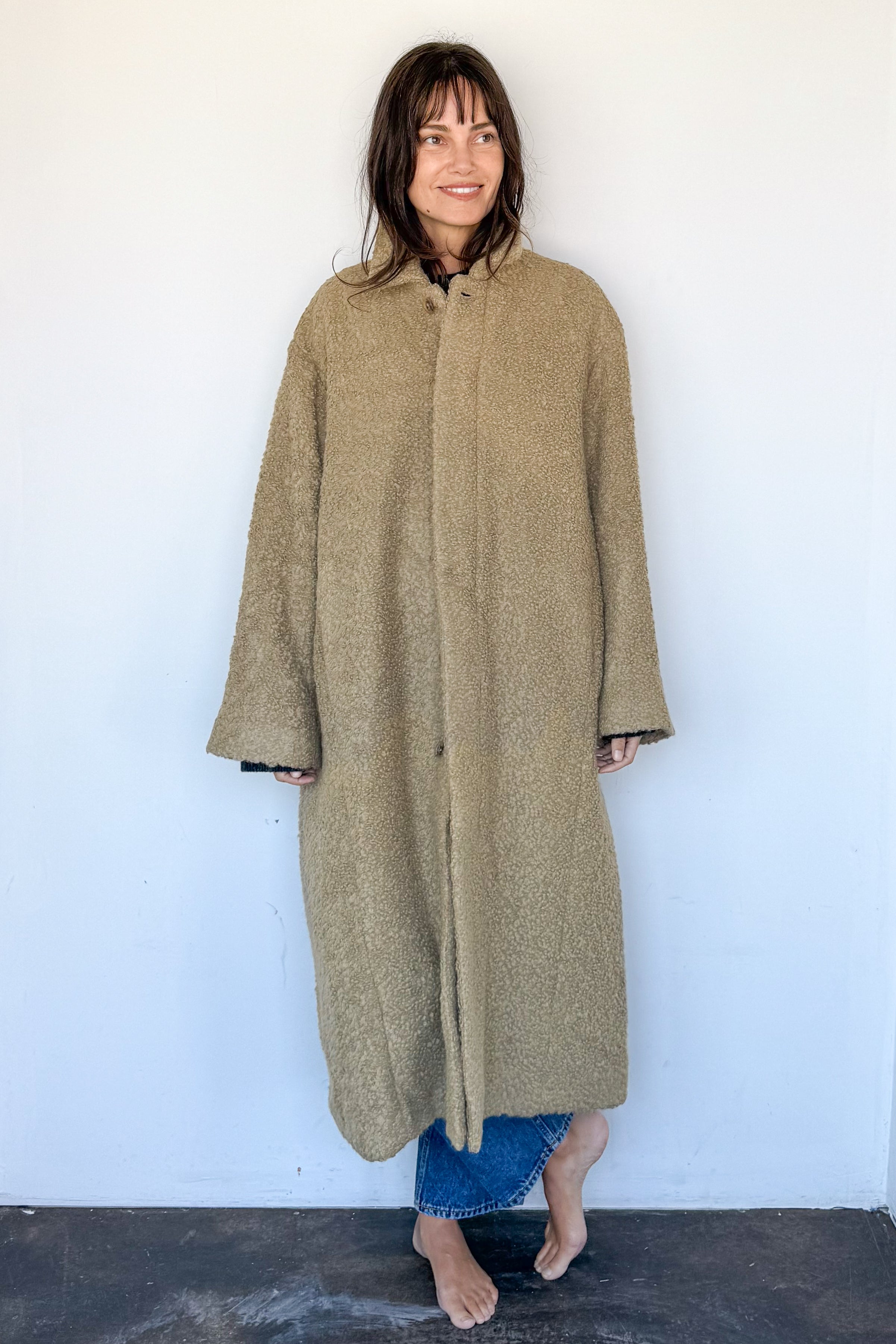 LAUREN MANOOGIAN – SUNROOM LAUREN MANOOGIANSHORT HOODIE GAWN