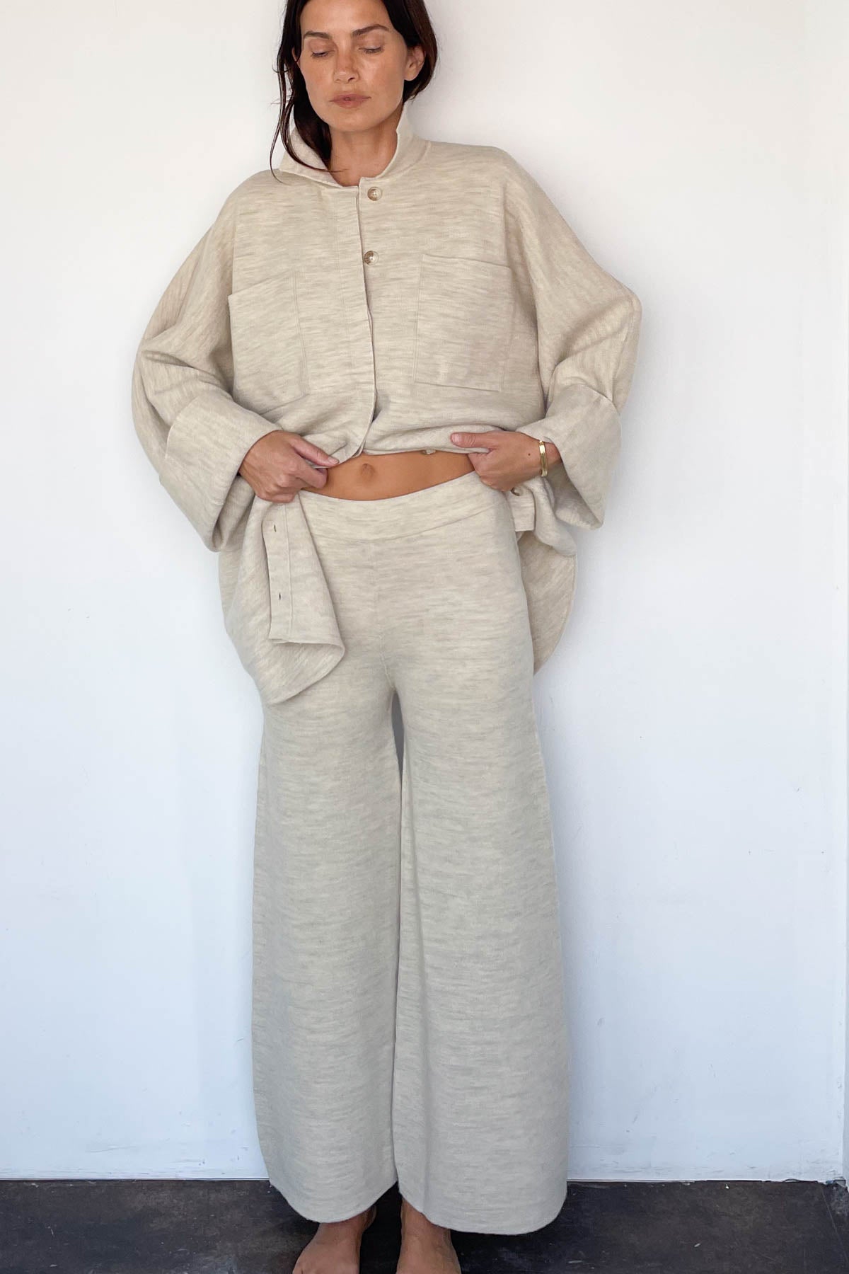 Double Knit Flare Pant