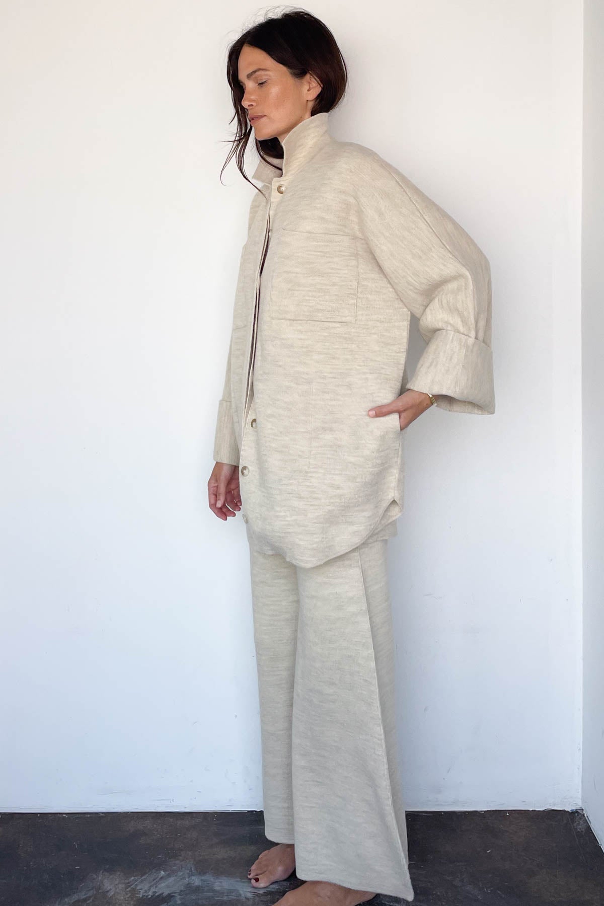 Double Knit Flare Pant