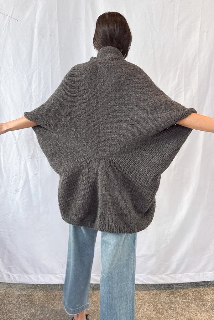 Handknit Cocoon Cardigan