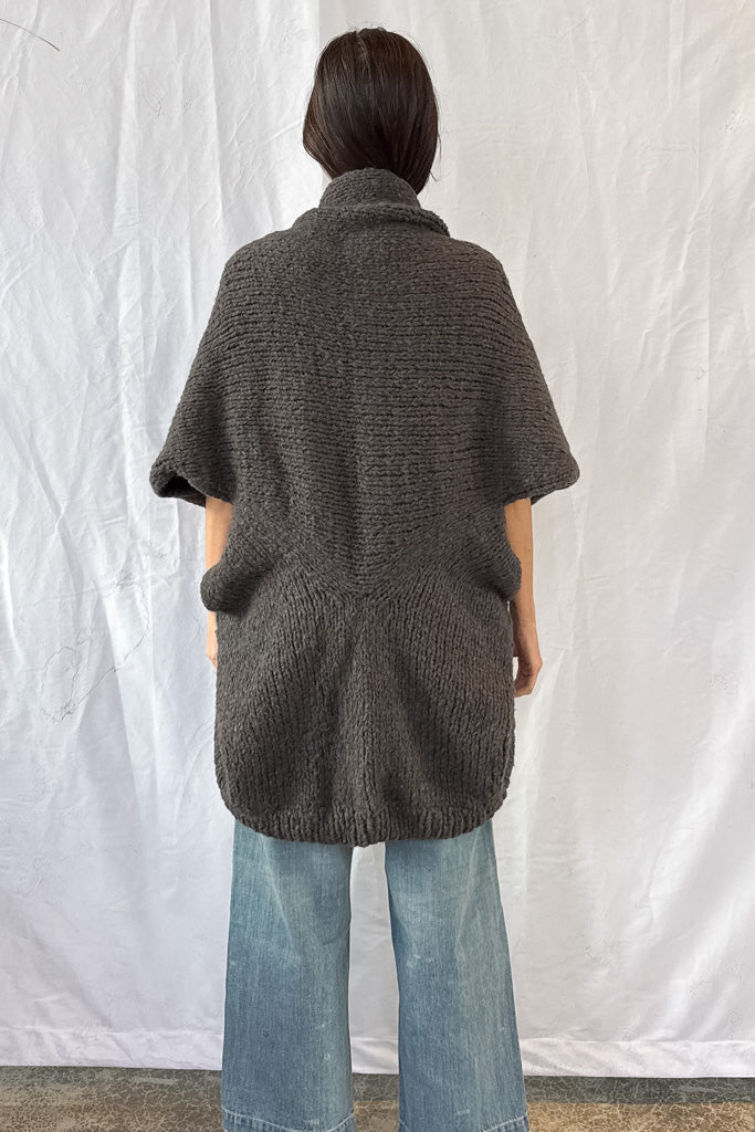 Handknit Cocoon Cardigan