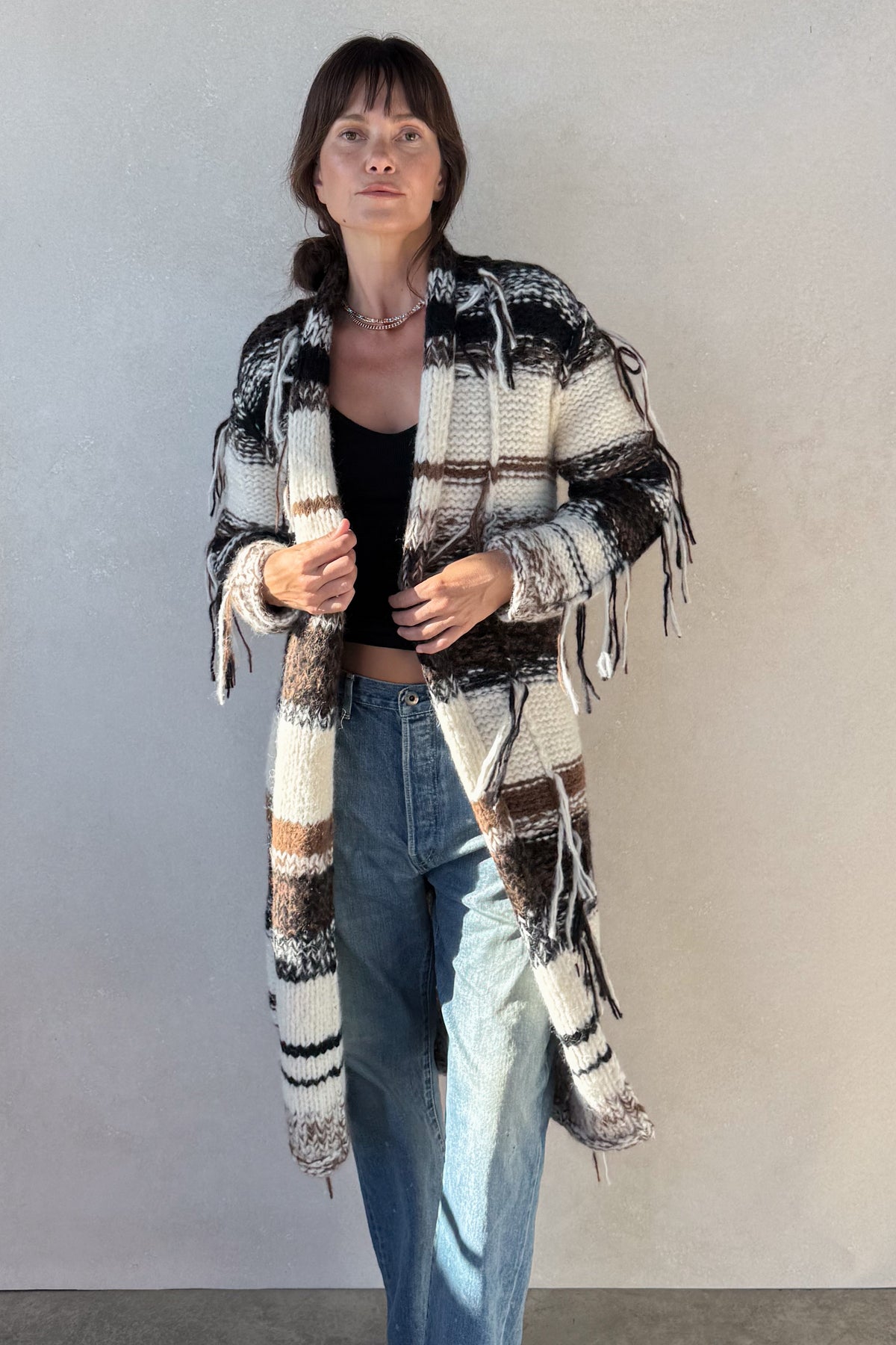 Handknit Marl Rio Coat