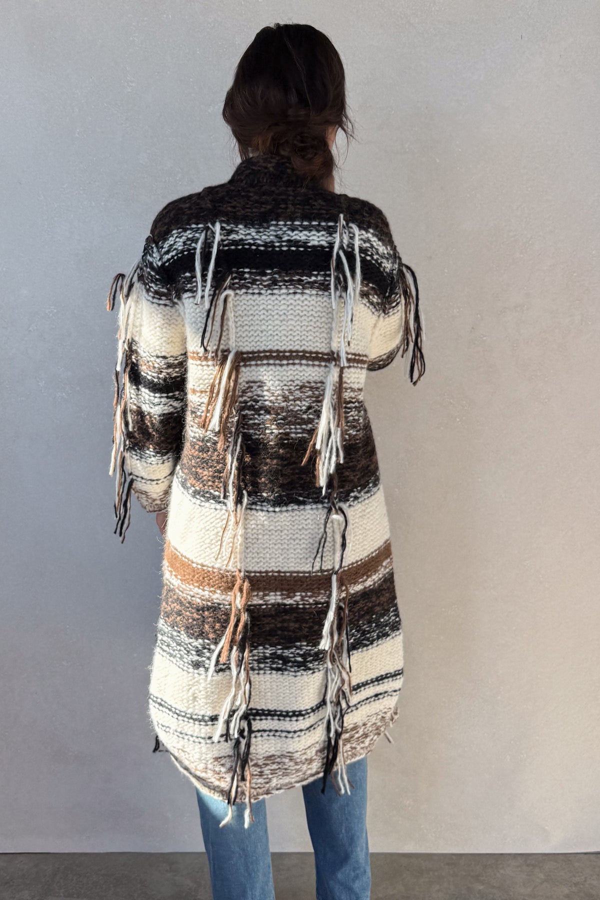Handknit Marl Rio Coat