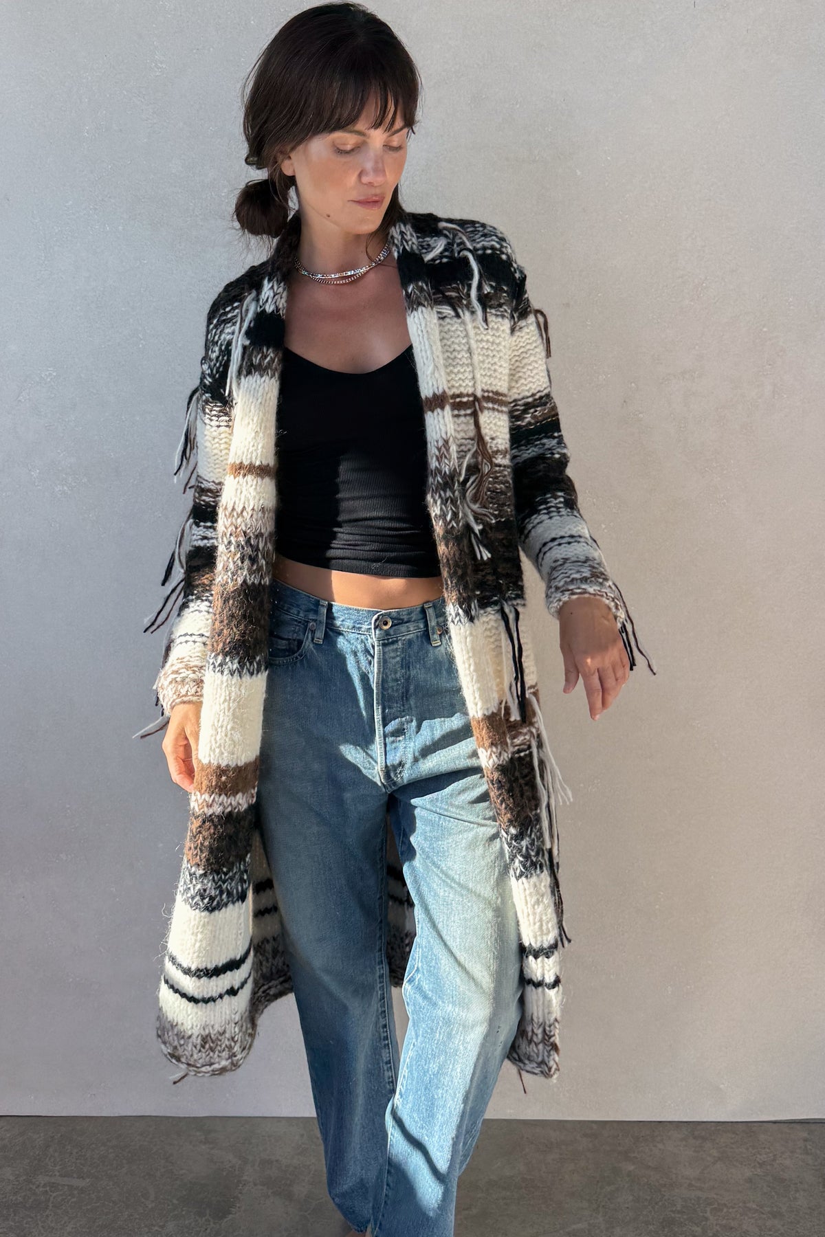 Handknit Marl Rio Coat